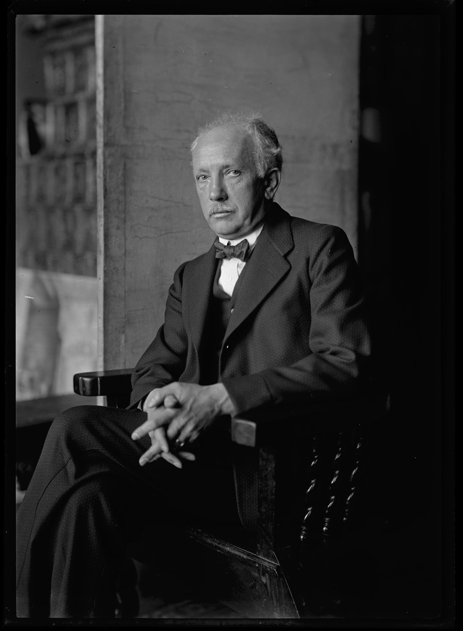 Obraz Richarda Strausse (1864-1949) od Ferdinand Schmutzer