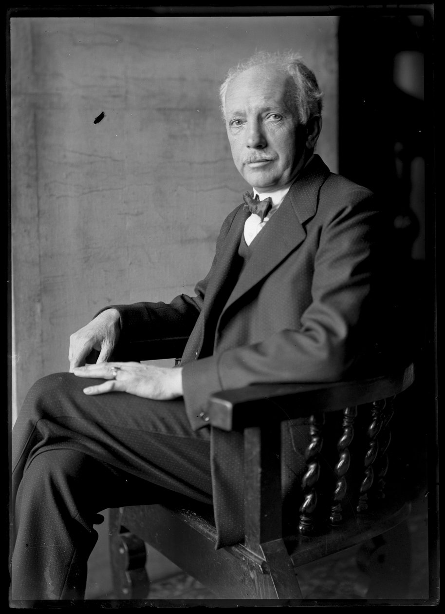 Obraz Richarda Strausse (1864-1949) od Ferdinand Schmutzer