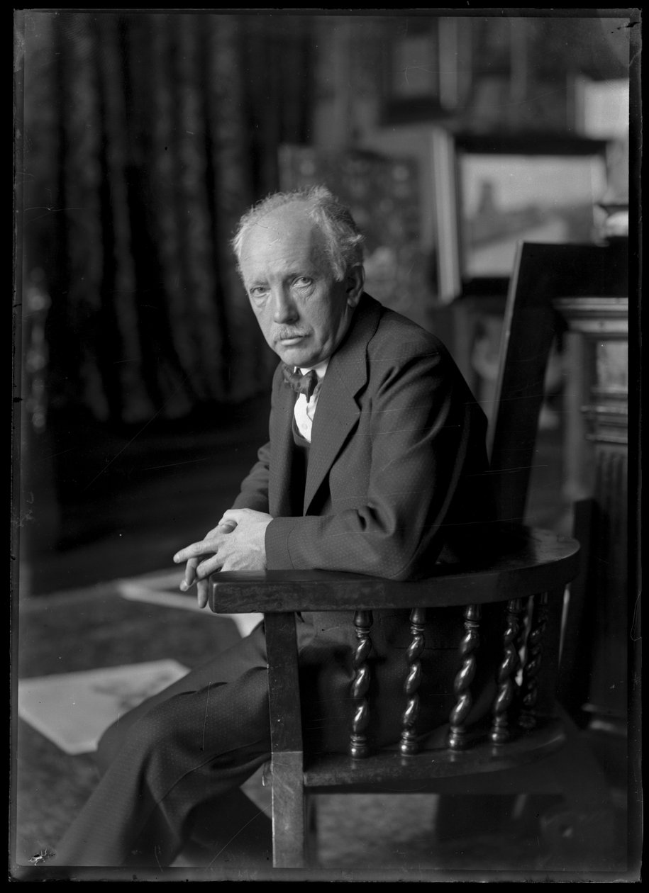 Obraz Richarda Strausse (1864-1949) od Ferdinand Schmutzer