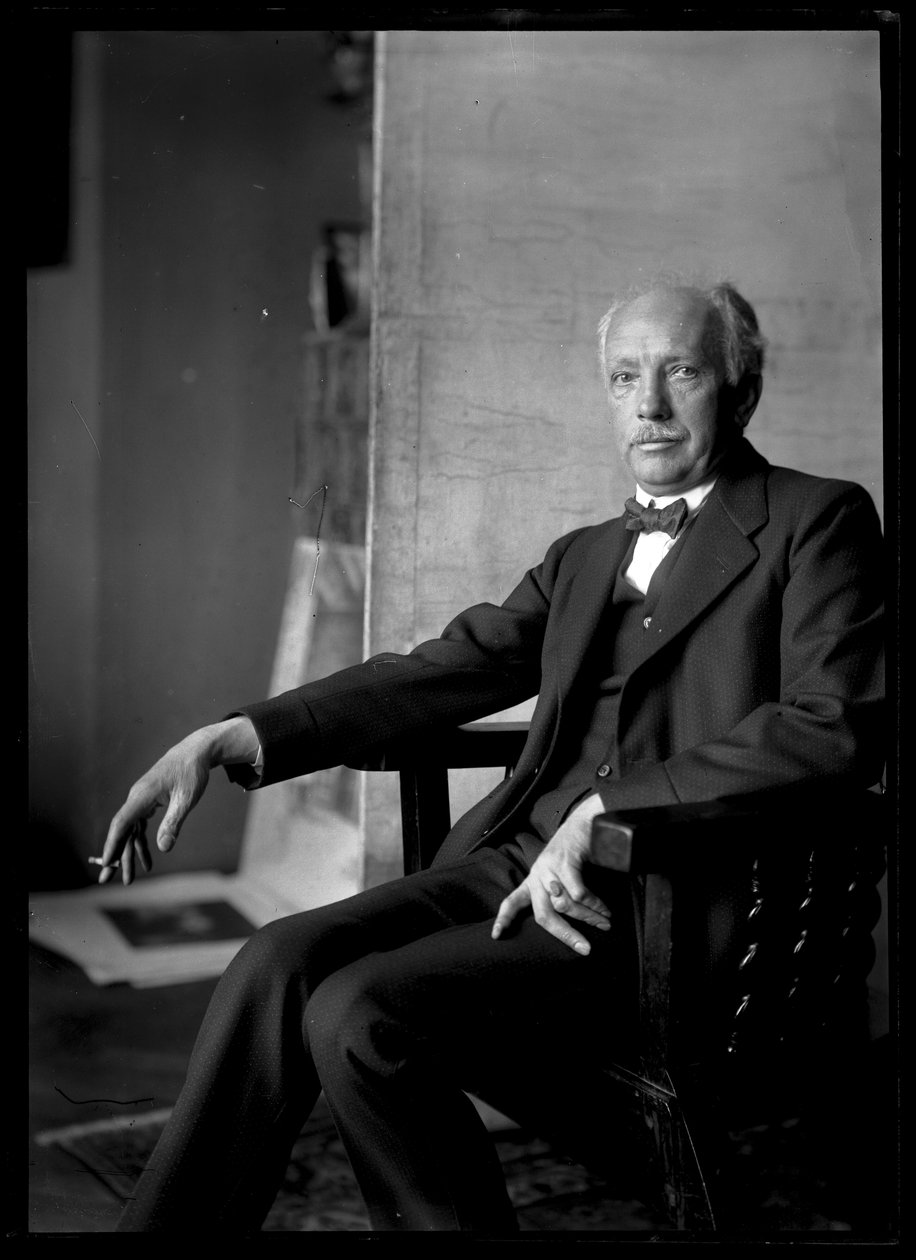 Obraz Richarda Strausse (1864-1949) od Ferdinand Schmutzer