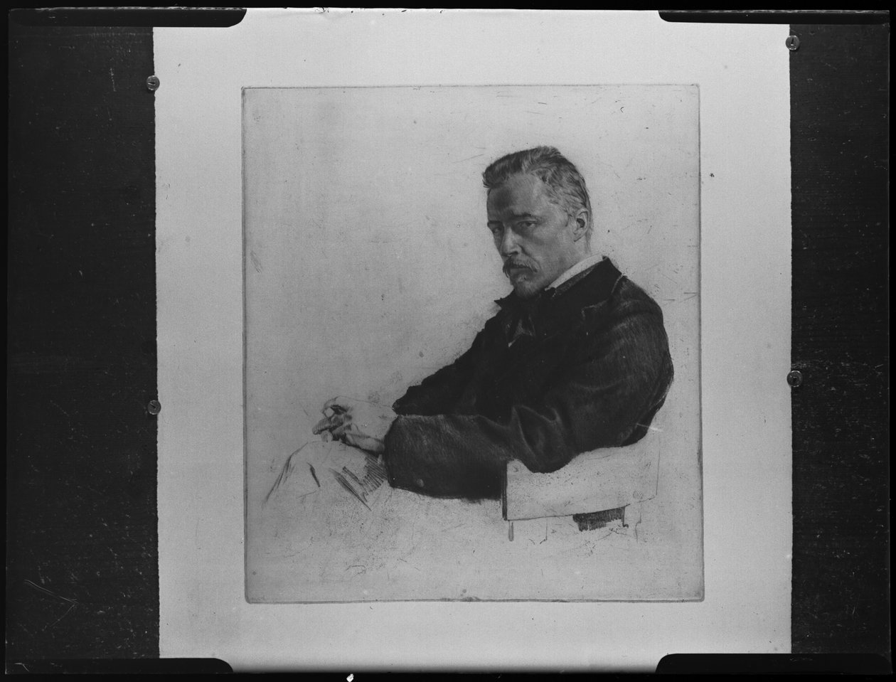 Reprografie a obrazy Hugo Wolfa (1860-1903) od Ferdinand Schmutzer
