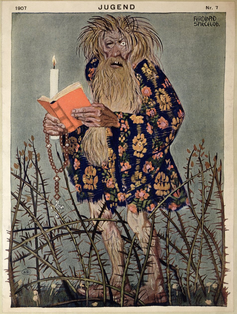 Troll, ilustrace z časopisu 