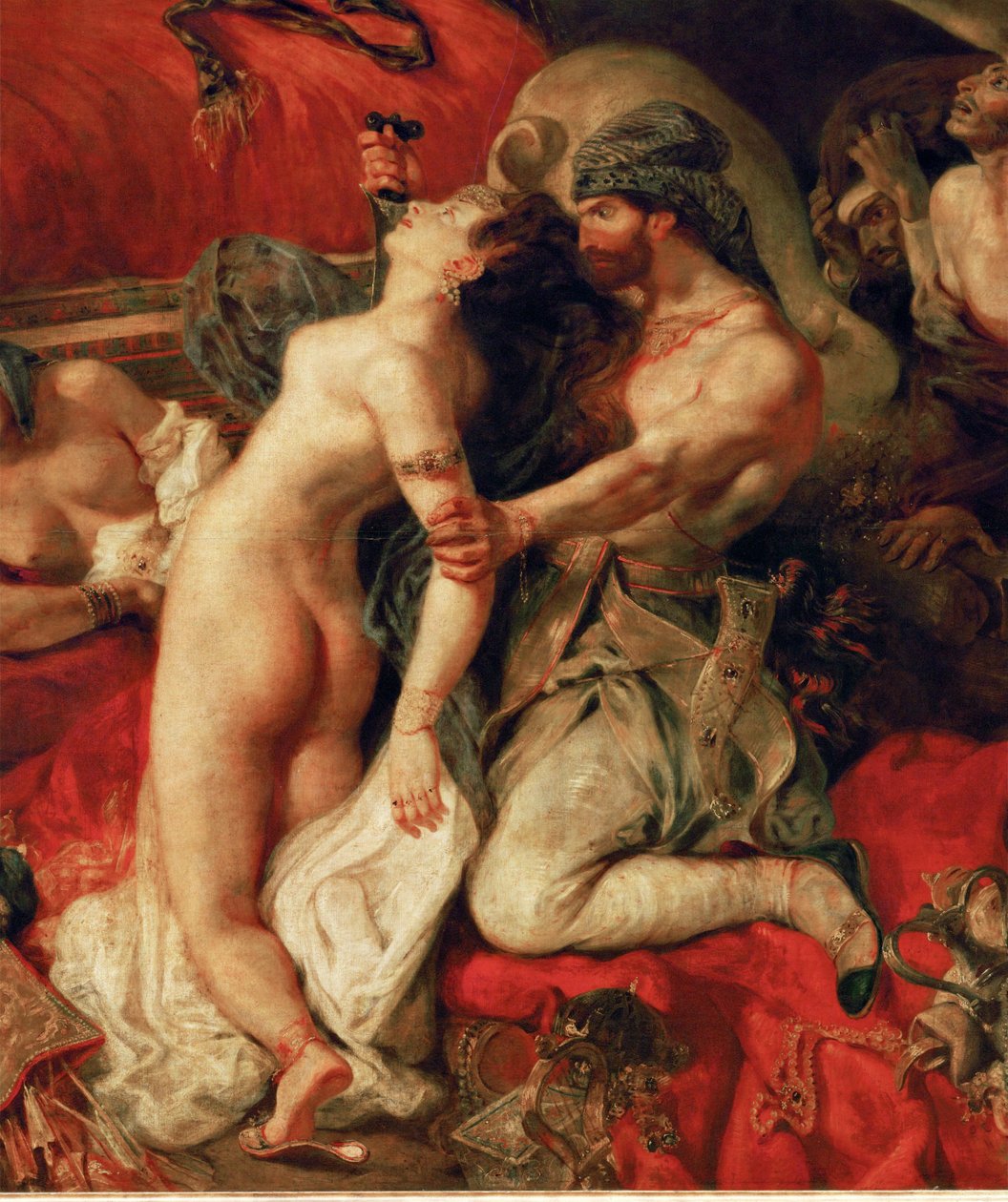Smrt Sardanapala ... od Ferdinand Victor Eugene Delacroix