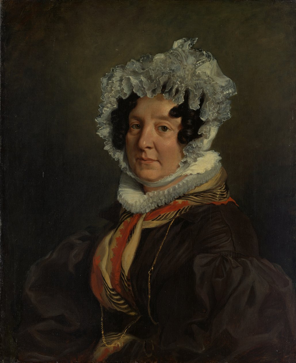 Madame Henri François Riesener, 1835 od Ferdinand Victor Eugene Delacroix