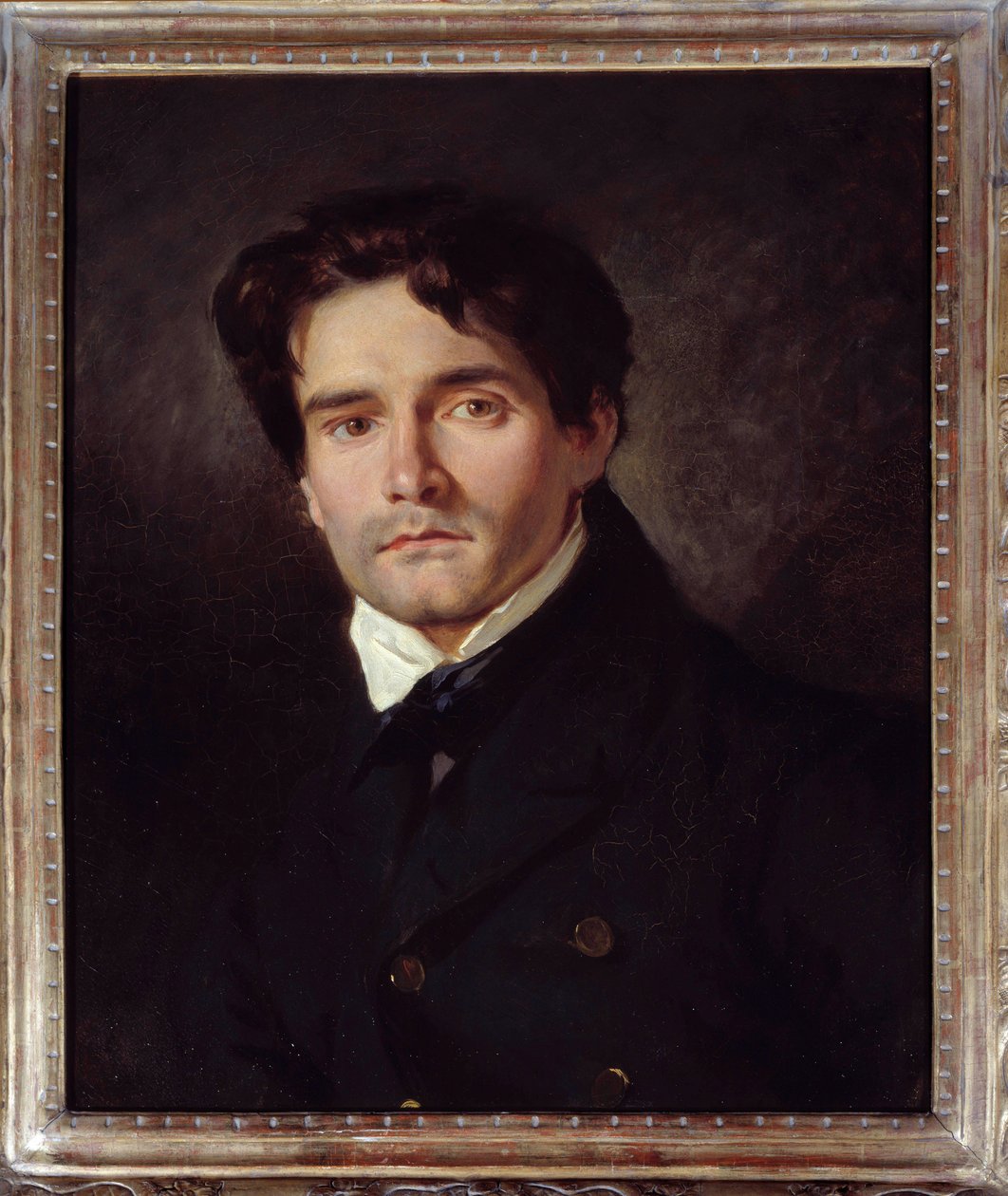 Portrét malíře Louise Riesenera od Ferdinand Victor Eugene Delacroix
