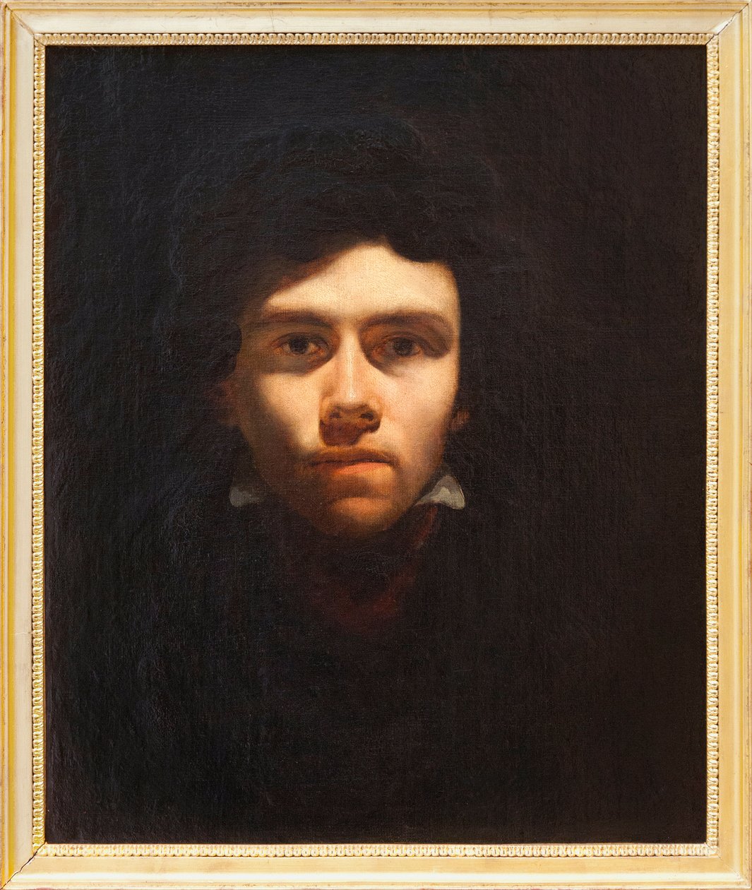 Autoportrét předpokládá Eugene Delacroix (1798-1863), francouzský malíř - Malba připisovaná Delacroixovi - Fotografie, KIM Youngtae, Rouen, Musee des Beaux Art de Rouen od Ferdinand Victor Eugene Delacroix