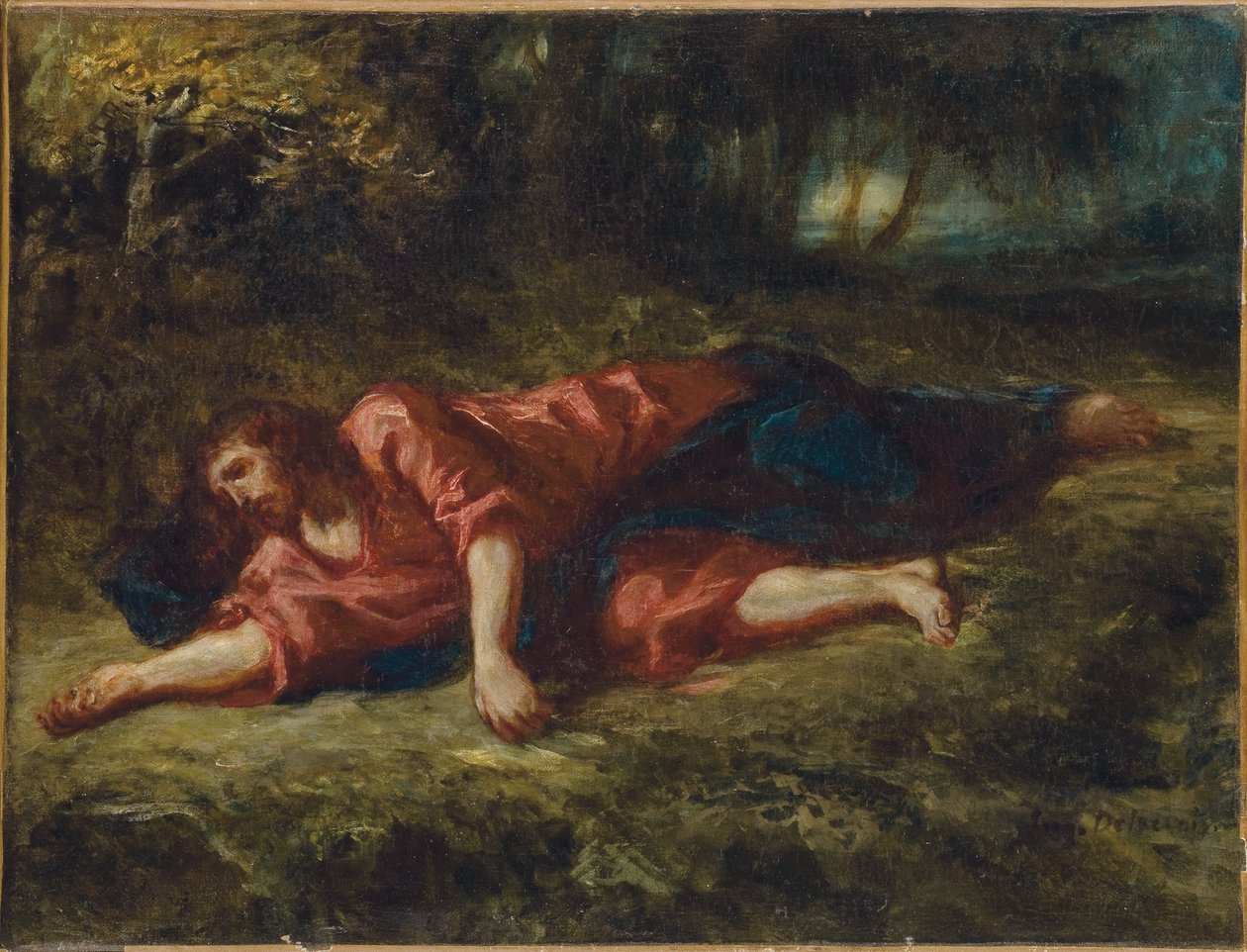 Agónie v zahradě, c.1849 od Ferdinand Victor Eugene Delacroix