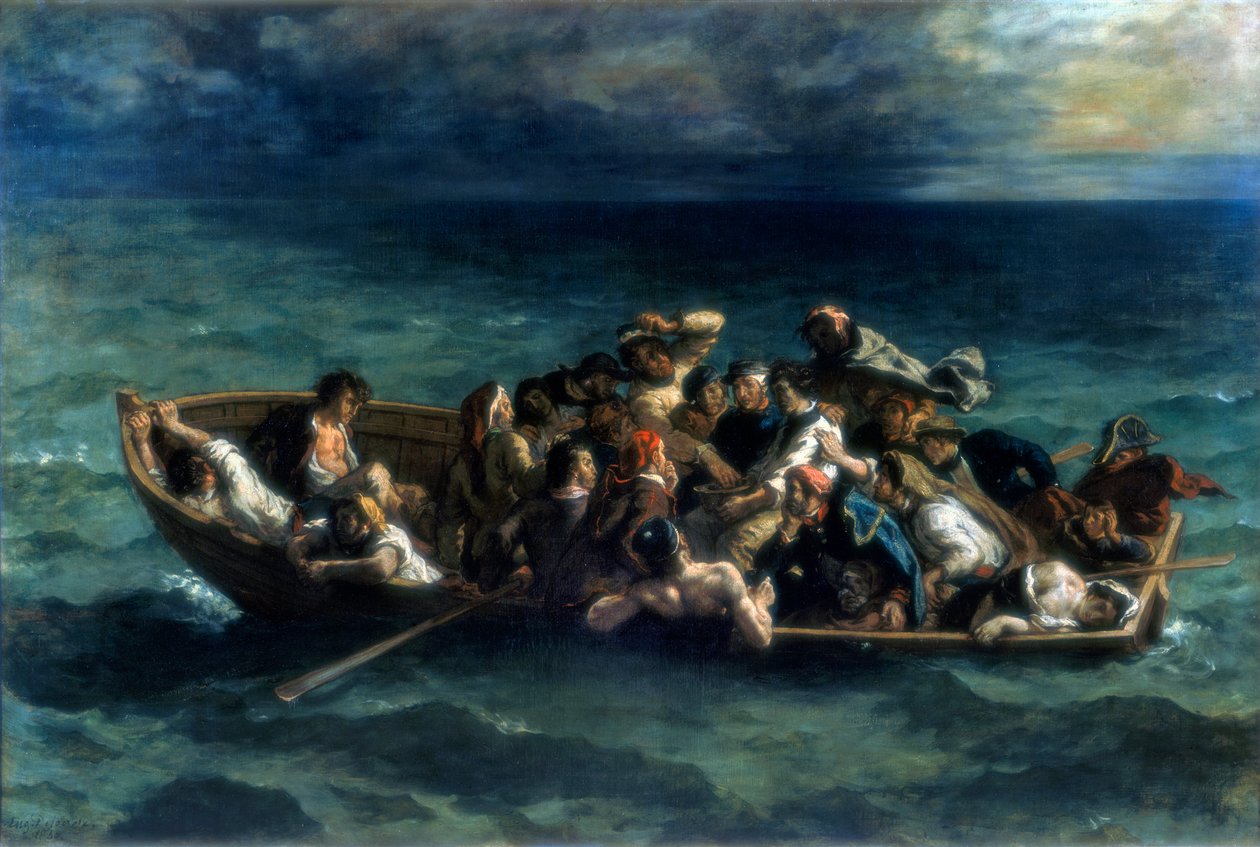 Ztroskotání Dona Juana, 1840 od Ferdinand Victor Eugene Delacroix