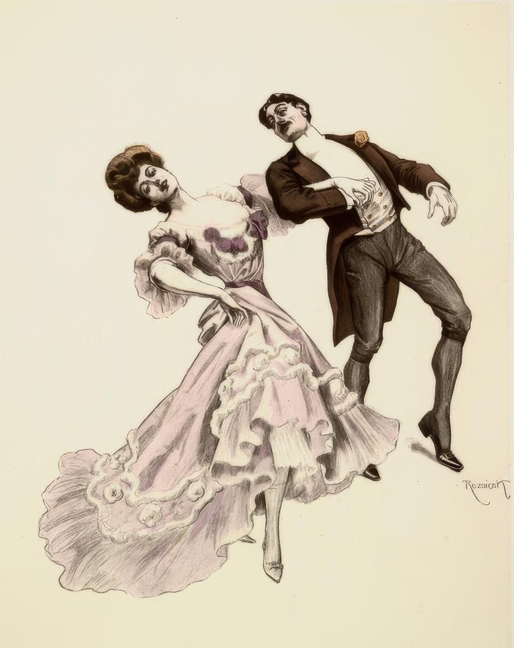 F. v. Řezníček, Cake walk / aus: 6 Tanzbilder od Ferdinand von Reznicek
