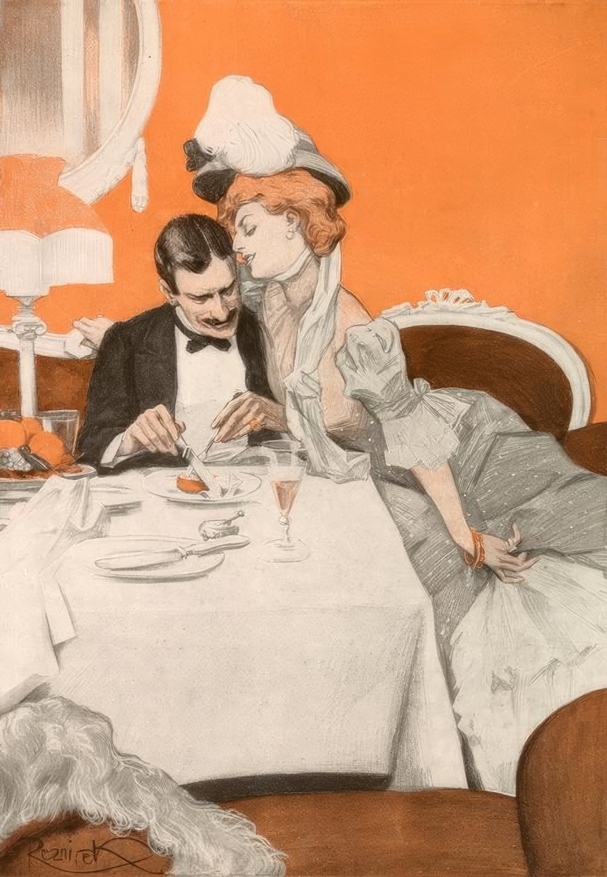 Ne příliš bouřlivé! Tvá vášeň mi může zničit cokoliv kromě mého hábitu od Ferdinand von Reznicek
