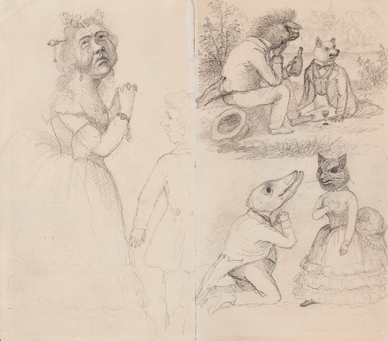 Karikatury od Ferdinand von Wright