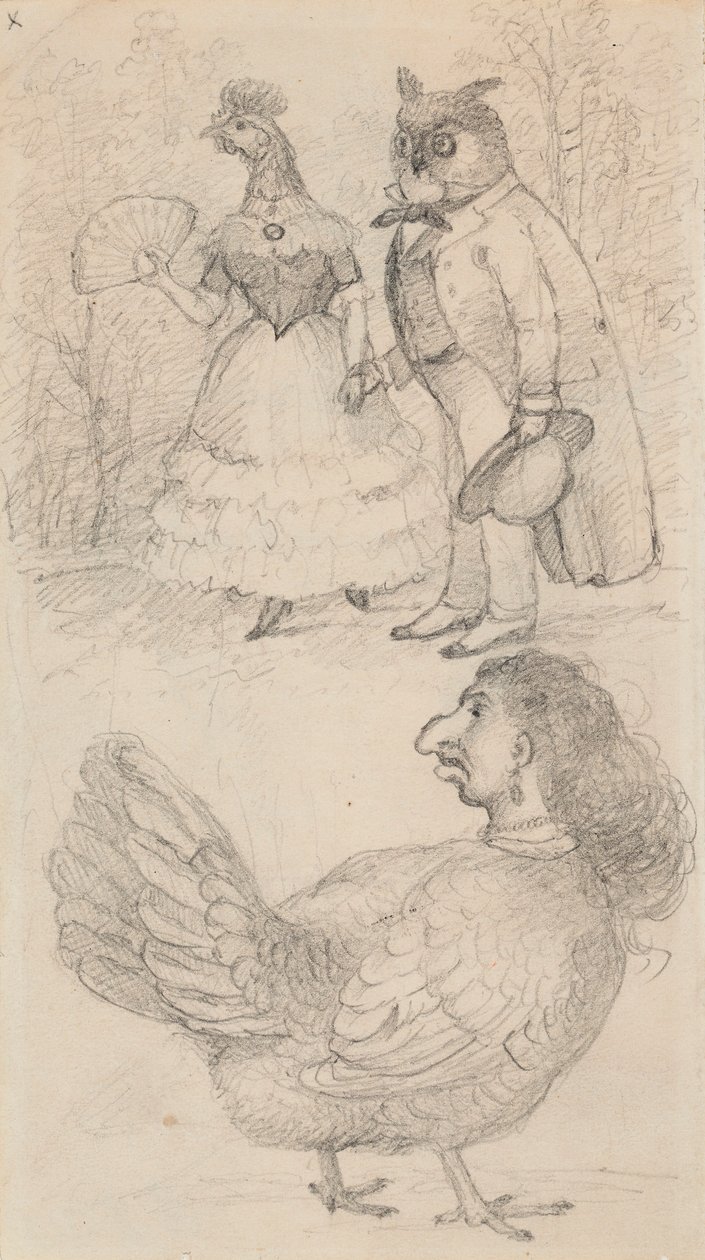 Karikatury od Ferdinand von Wright