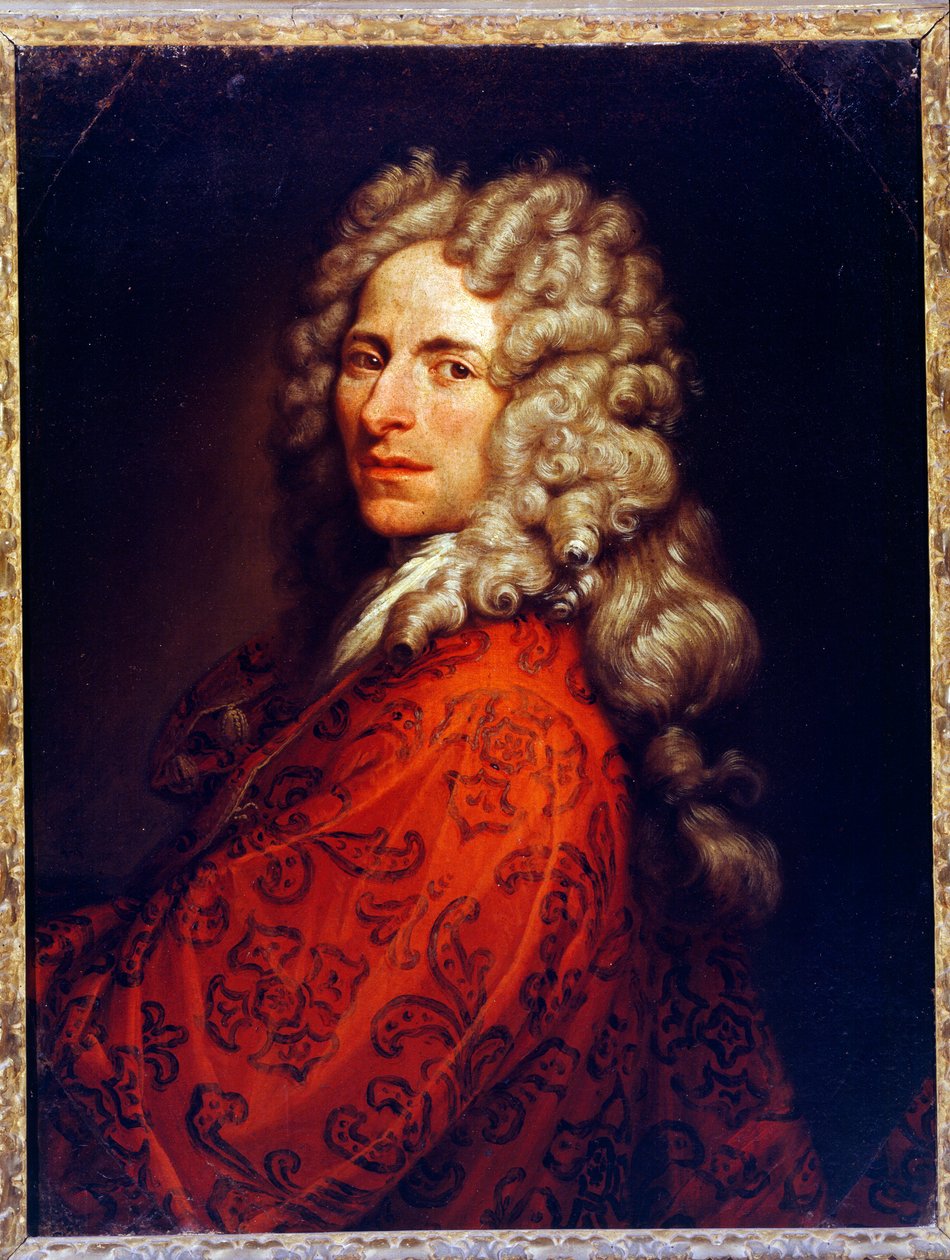 Autoportrét, kolem roku 1680 od Ferdinando Galli Bibiena