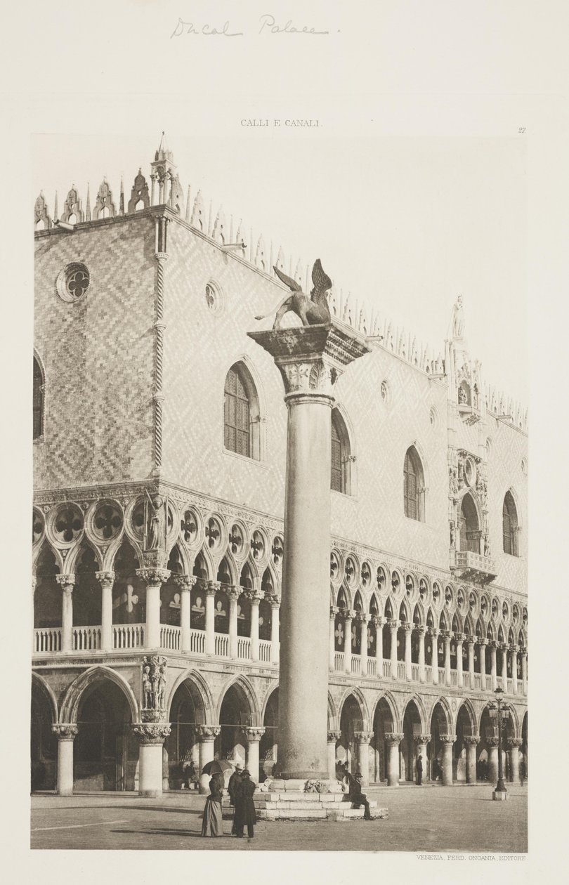 Vévodský palác od Ferdinando Ongania