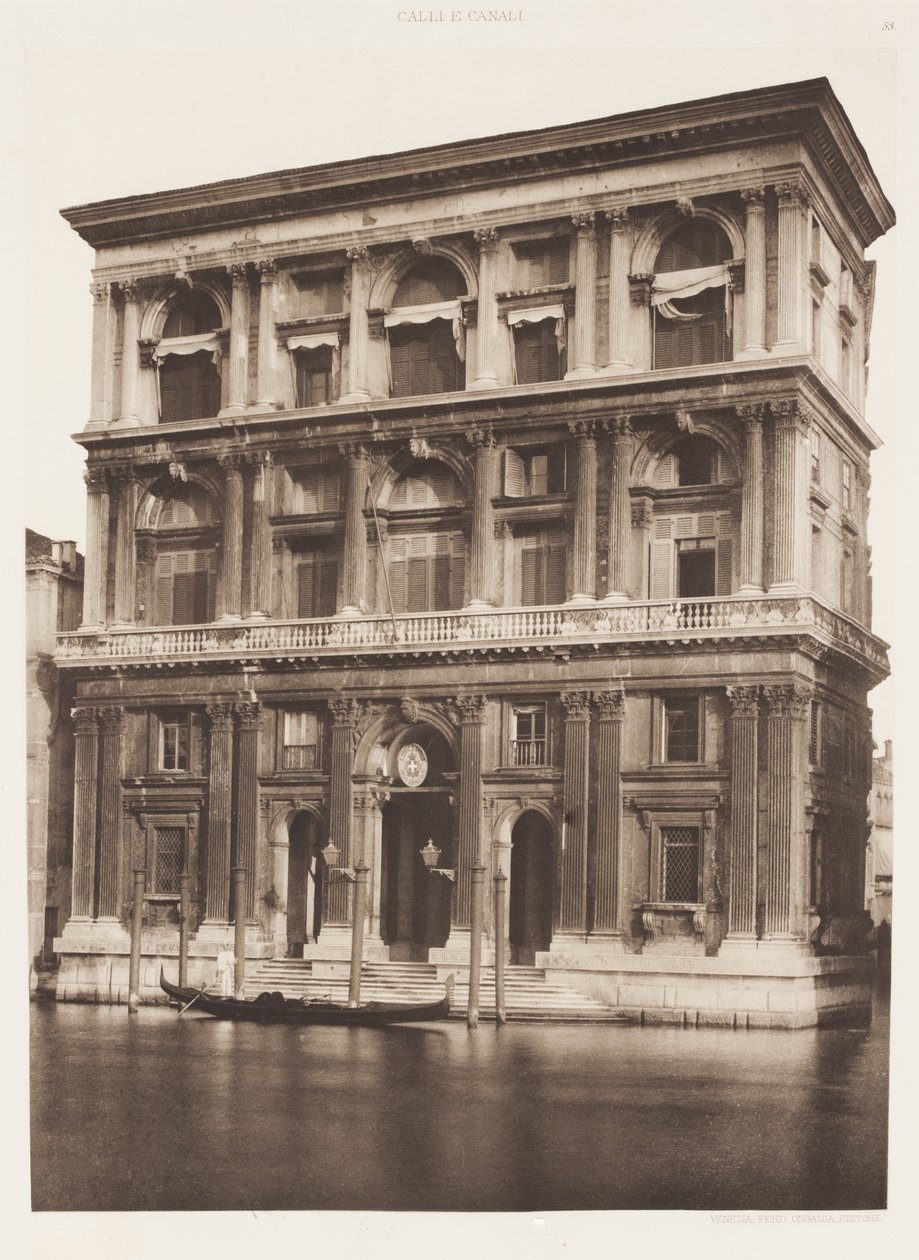 Palác Grimani od Ferdinando Ongania