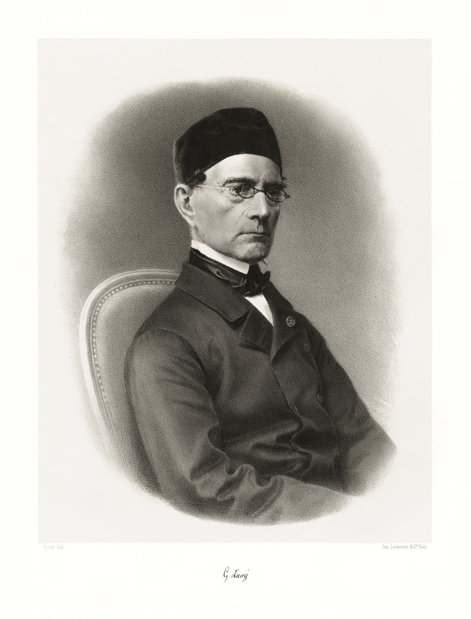 Gabriel Lamé, 1865-66 od Feret