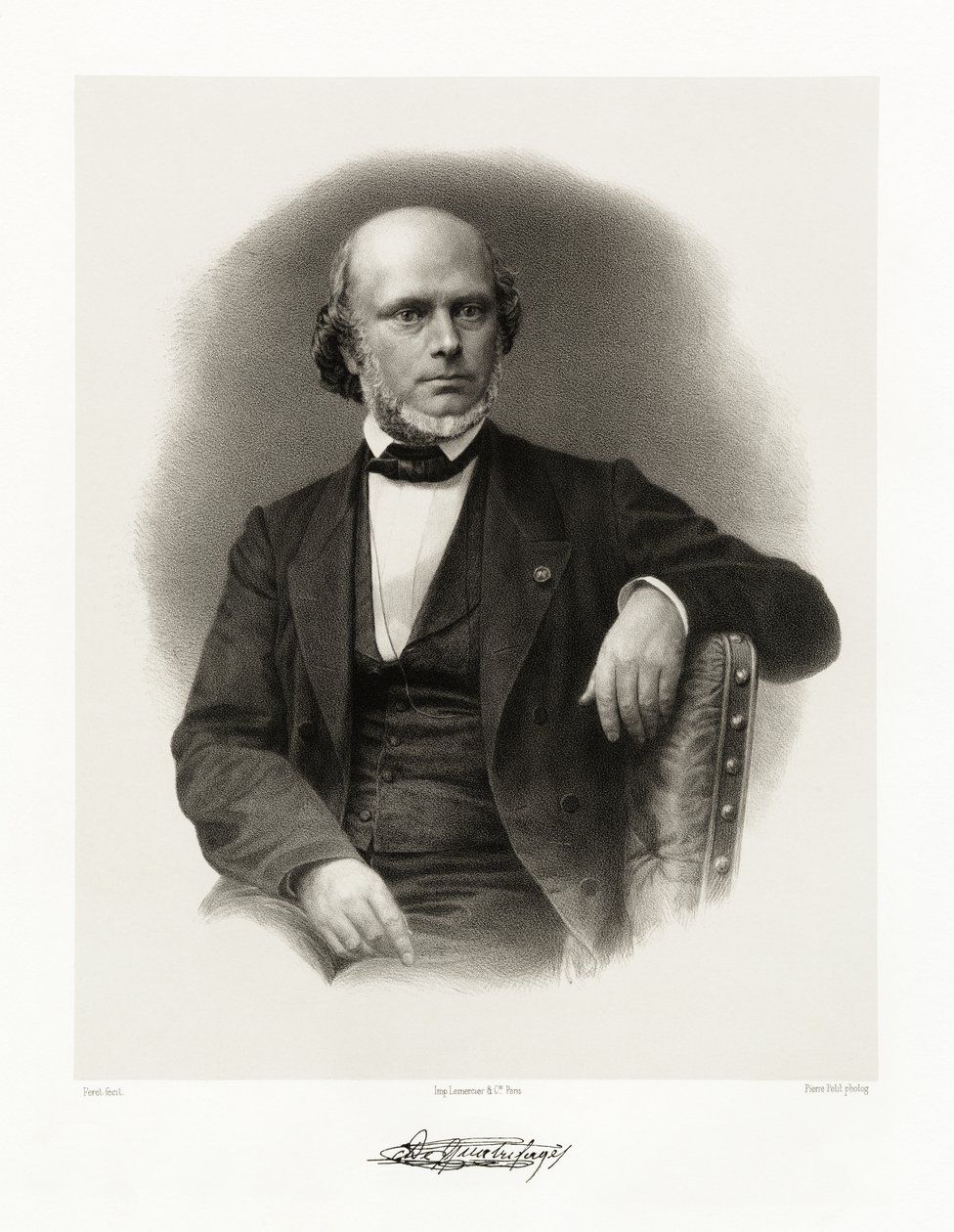 Jean Louis Armand de Quatrefages de Bréau, 1865-66 od Feret