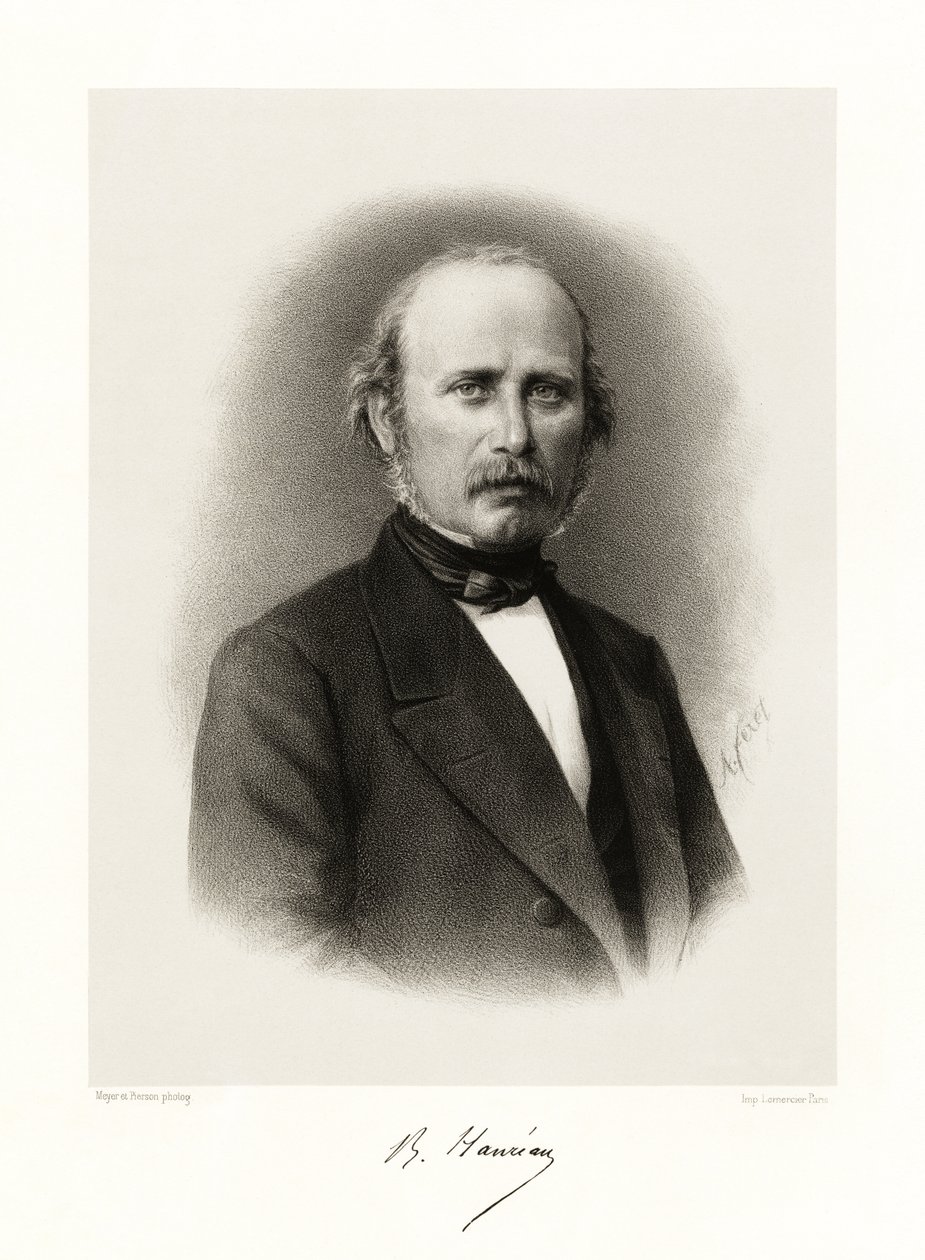 Jean Barthélemy Hauréau, 1865-66 od Feret