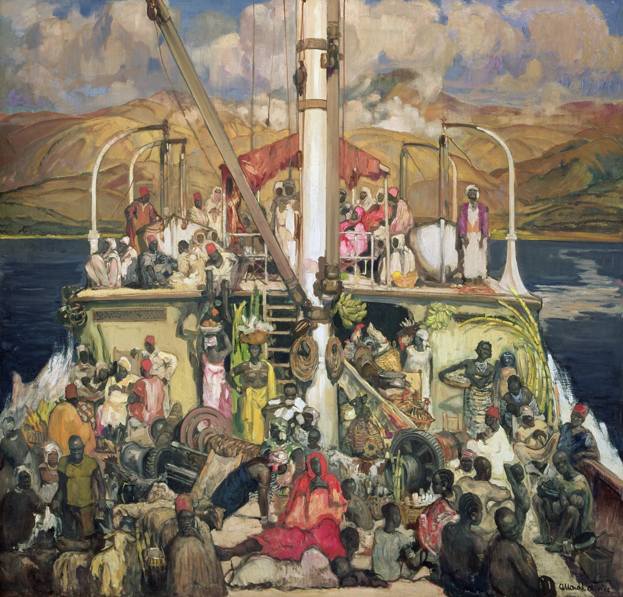 The Ferry, c.1928-33 od Fernand Allard L