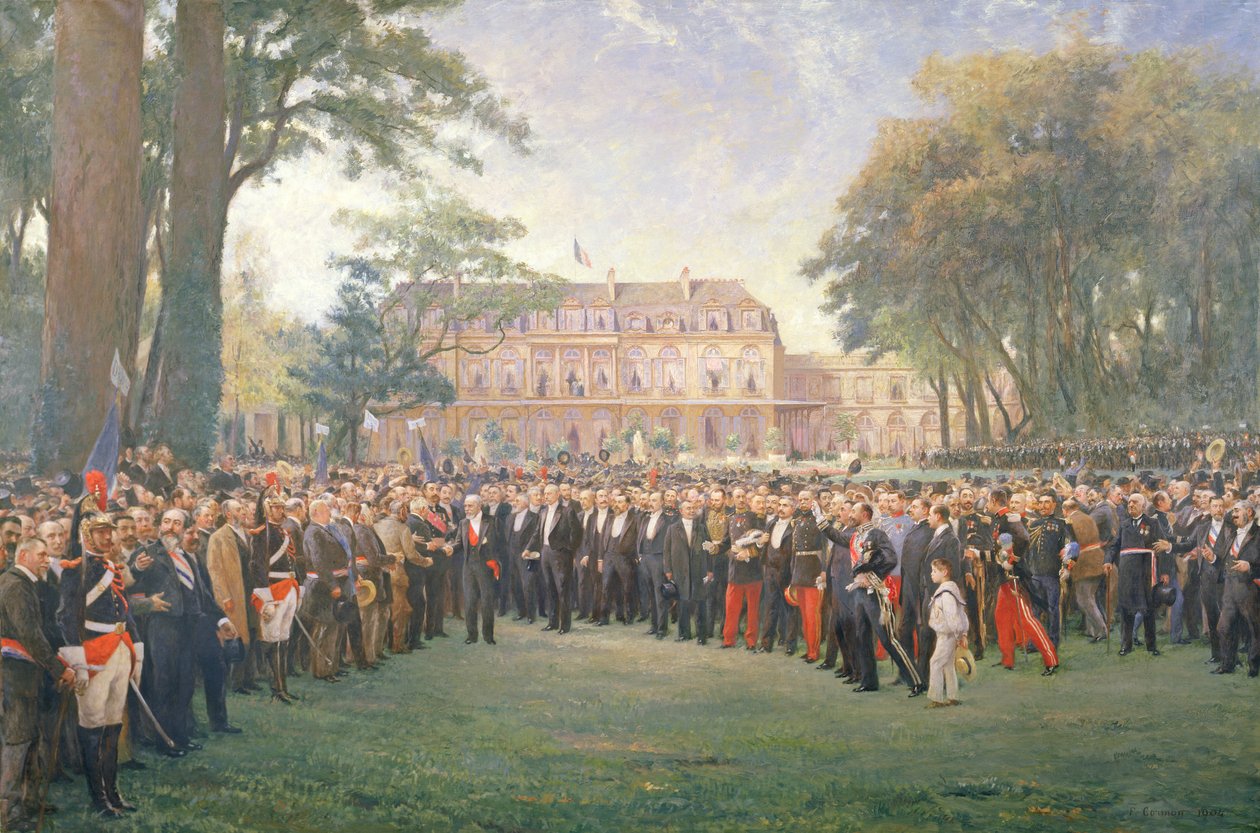 Přijetí starostů Francie v Elysejském paláci, 22. září 1900, 1904 od Fernand Cormon