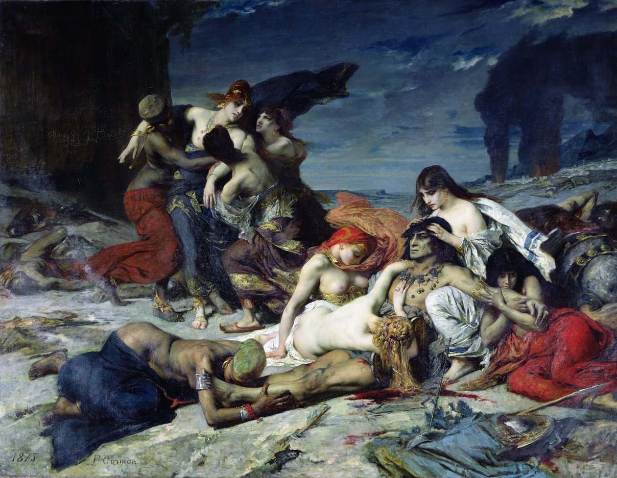 Smrt Rávany, 1875 od Fernand Cormon
