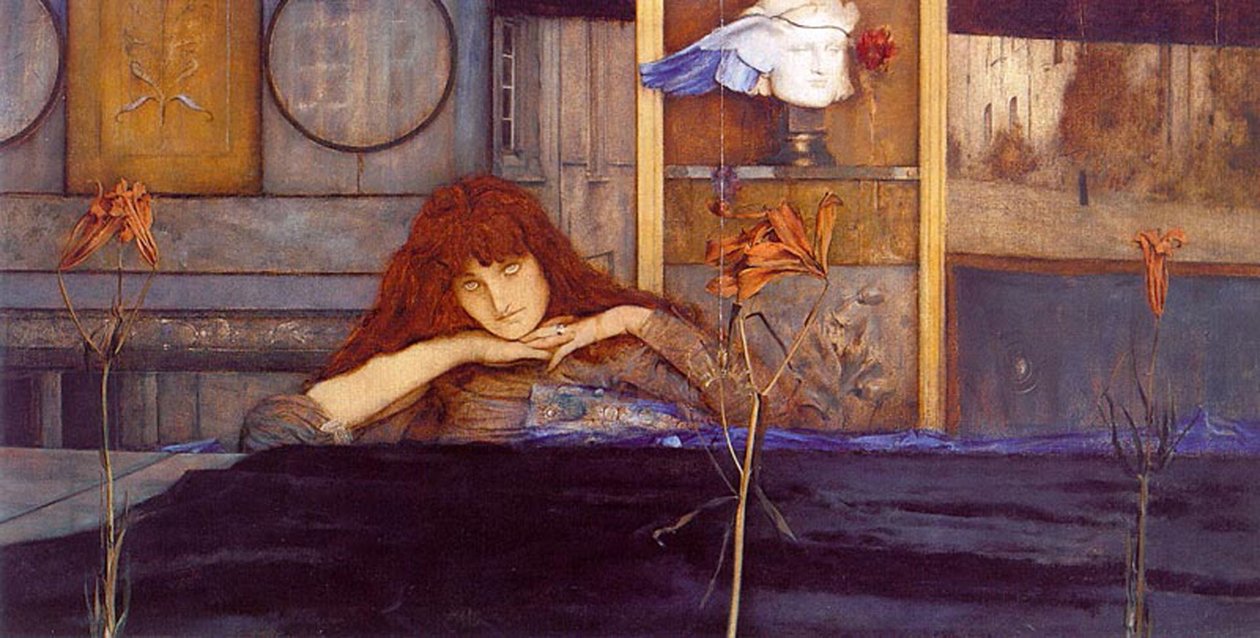 Zamykám na sebe dveře od Fernand Khnopff