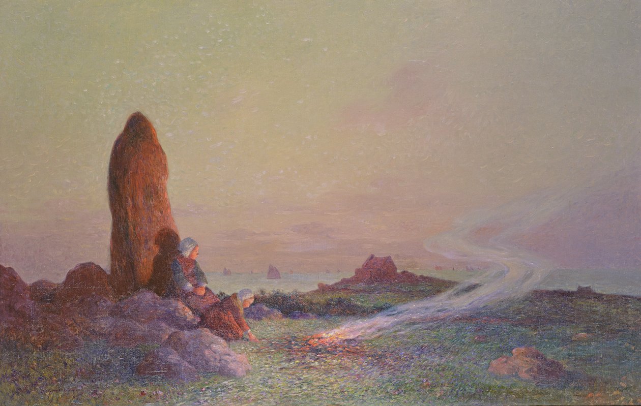 Menhir od Fernand Loyen du Puigaudeau