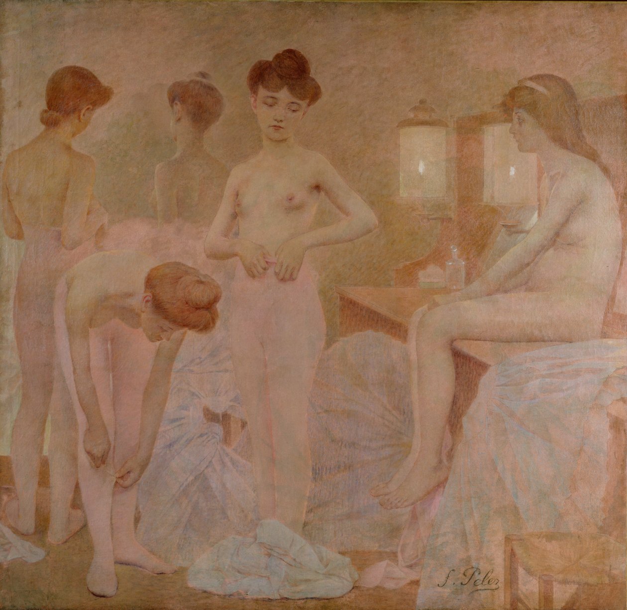Tanečníci, 1905-09 od Fernand de Cordova Pelez