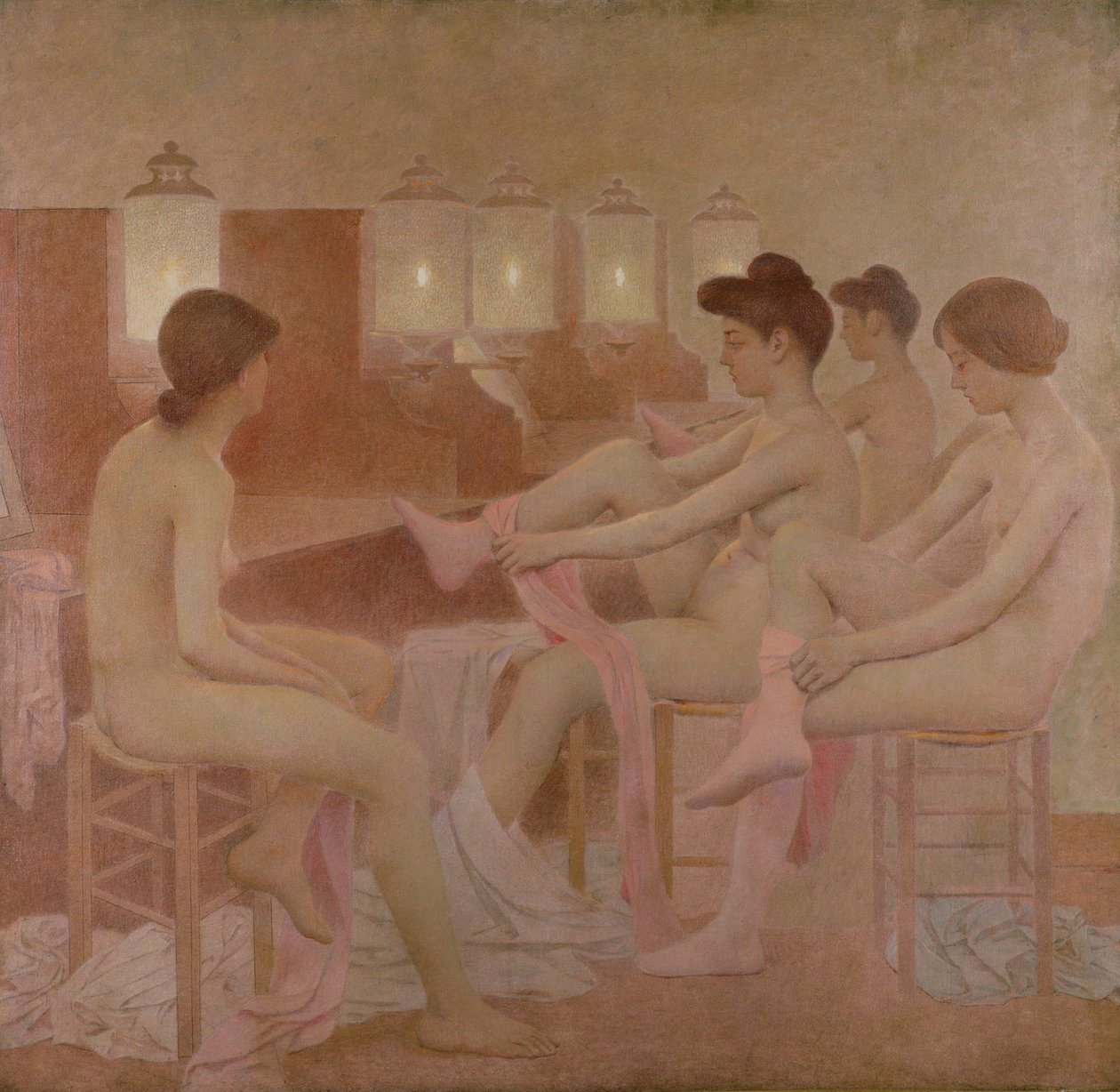 Tanečníci, 1905-09 od Fernand de Cordova Pelez