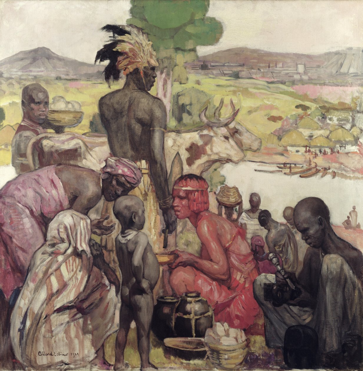 Matadi, 1929 od Fernand Allard L