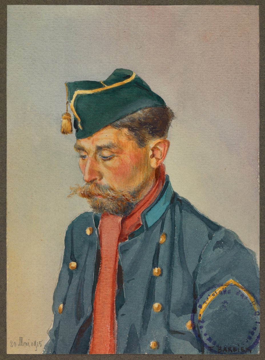 Belgický kopiník Gustrow od Fernand Barbier