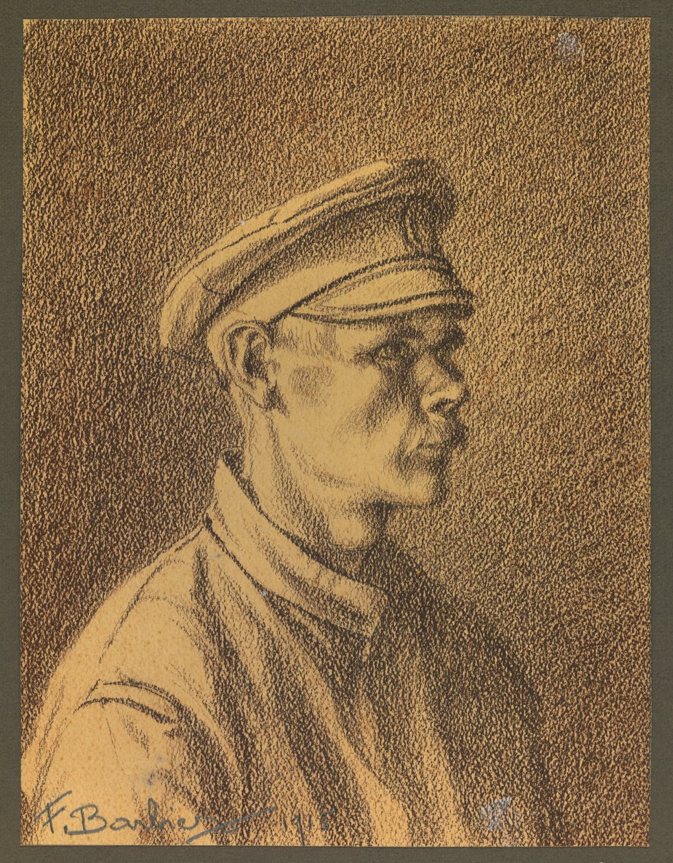 Portrét ruského vězně od Fernand Barbier