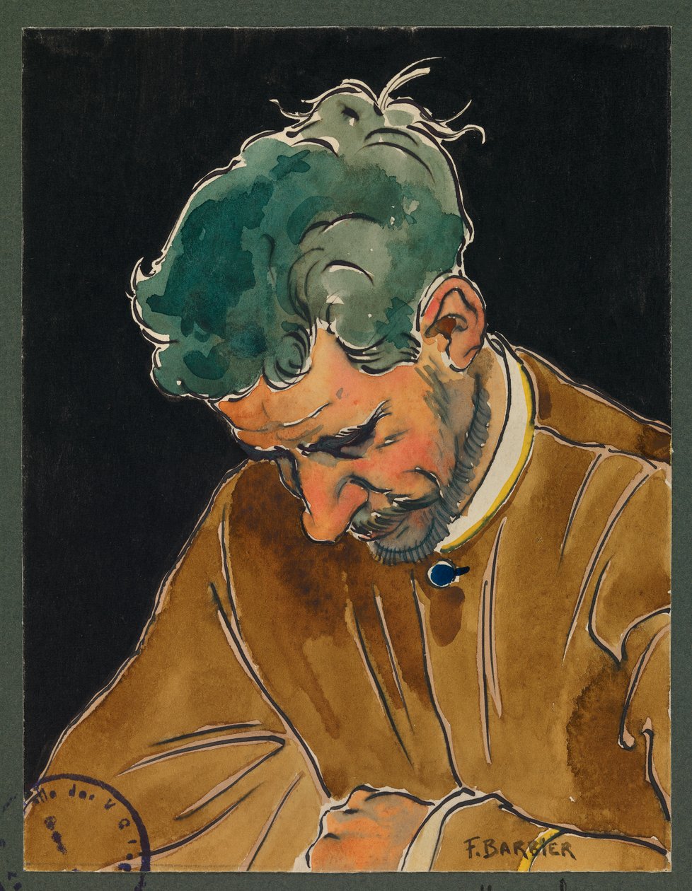Profesor Schosser říká Do,Mi,Sol, Gustrow od Fernand Barbier