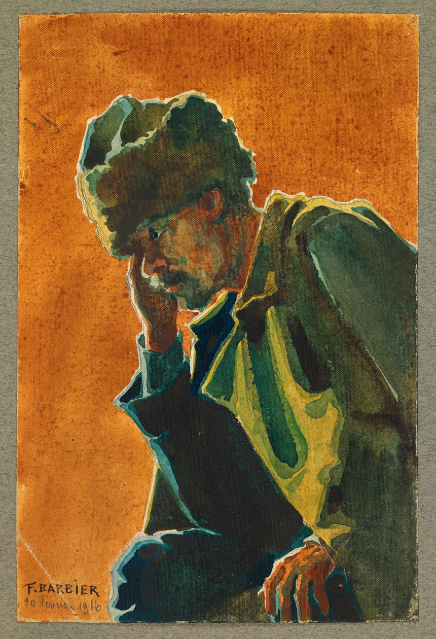 Ruský vězeň, Gustrow od Fernand Barbier