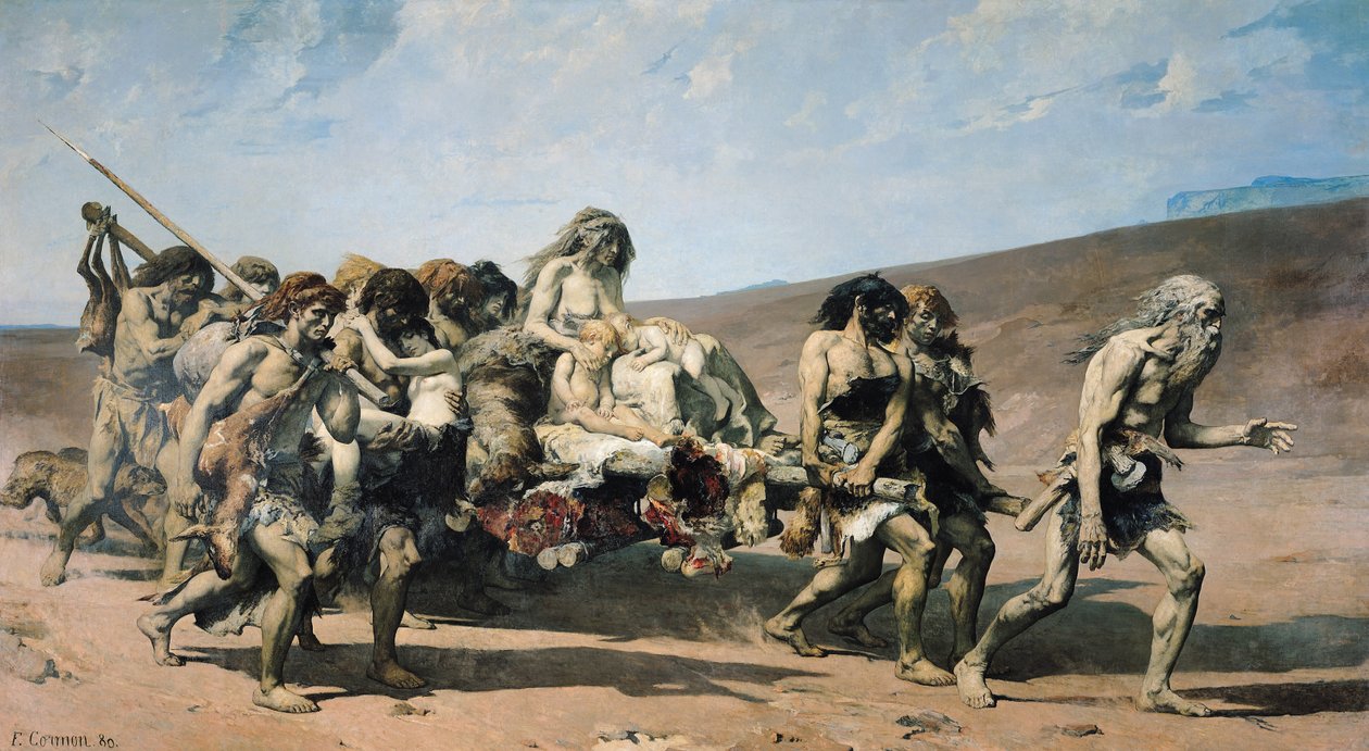 Cain, č. 21 The Conscience, z „Legendy staletí“ od Victora Huga, 1859, 1880 od Fernand Cormon