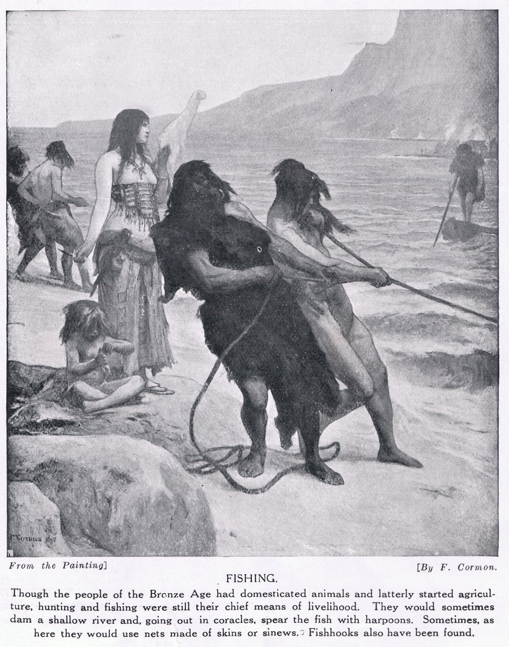 Rybaření, ilustrace z 