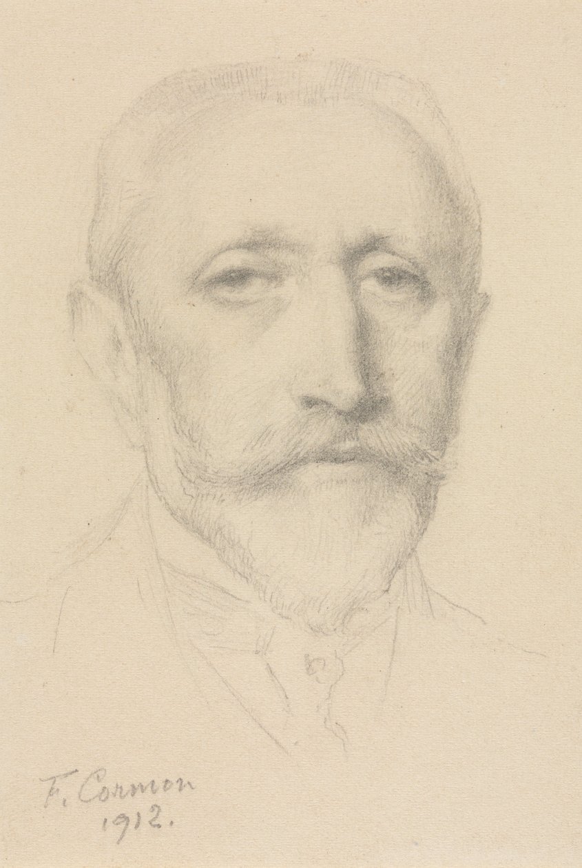 Autoportrét od Fernand Cormon