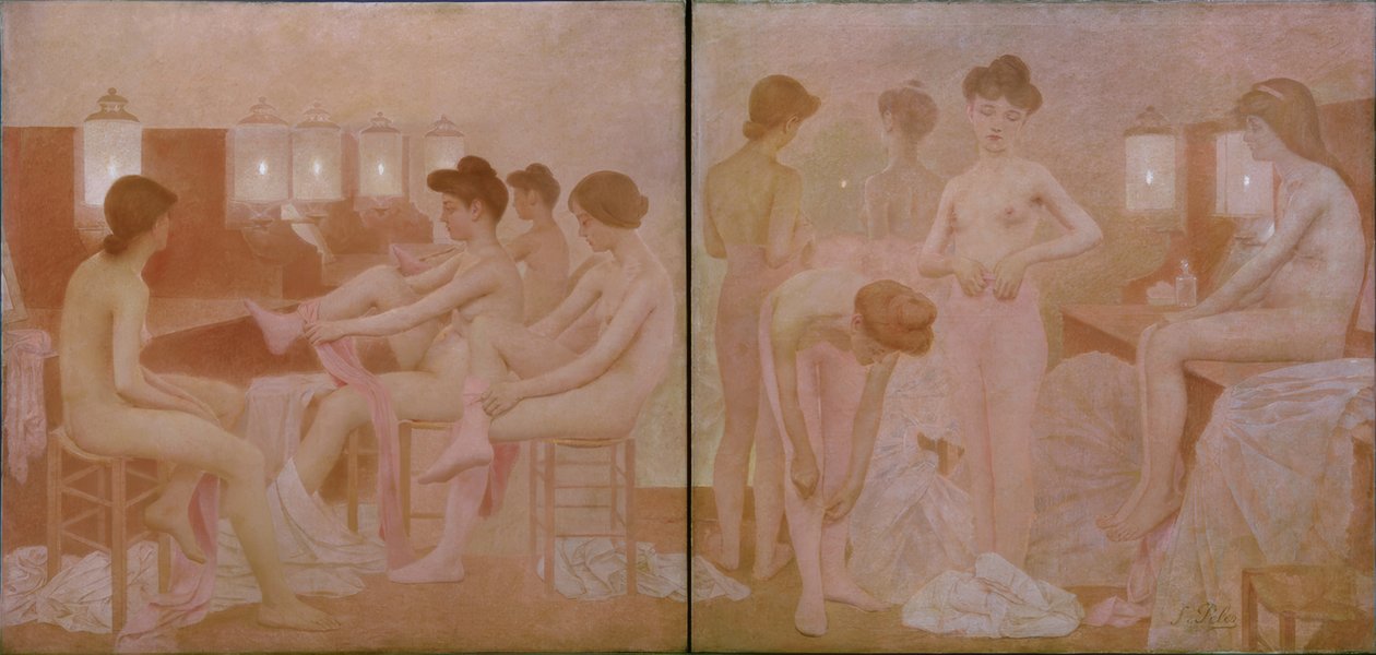 Tanečníci od Fernand Emmanuel Pelez