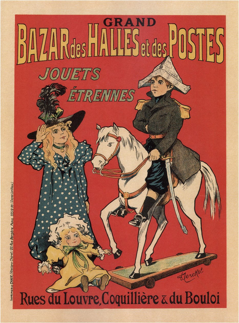 Velký bazar trhů a pošt, 1899 od Fernand Fernel