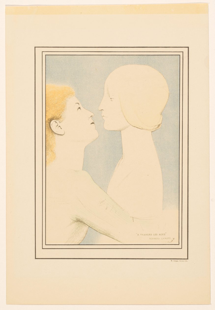 V průběhu věků od Fernand Khnopff