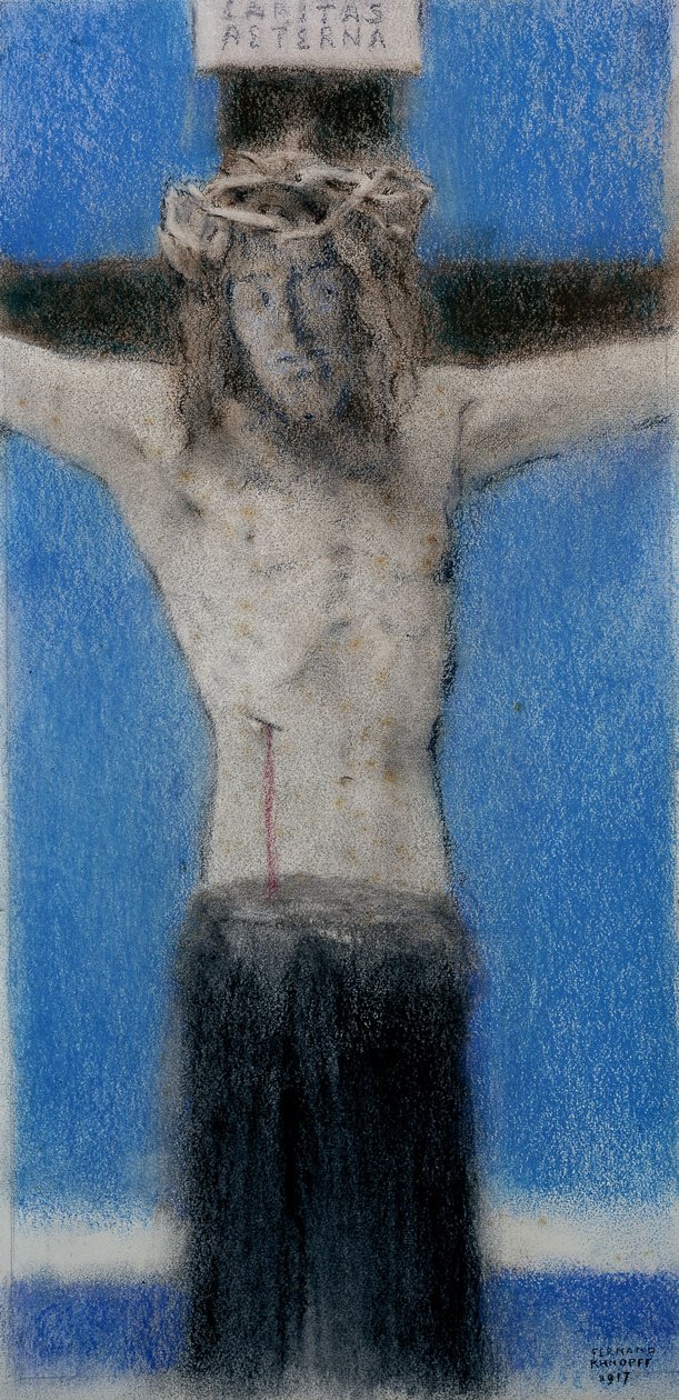 Ewige Nächstenliebe od Fernand Khnopff