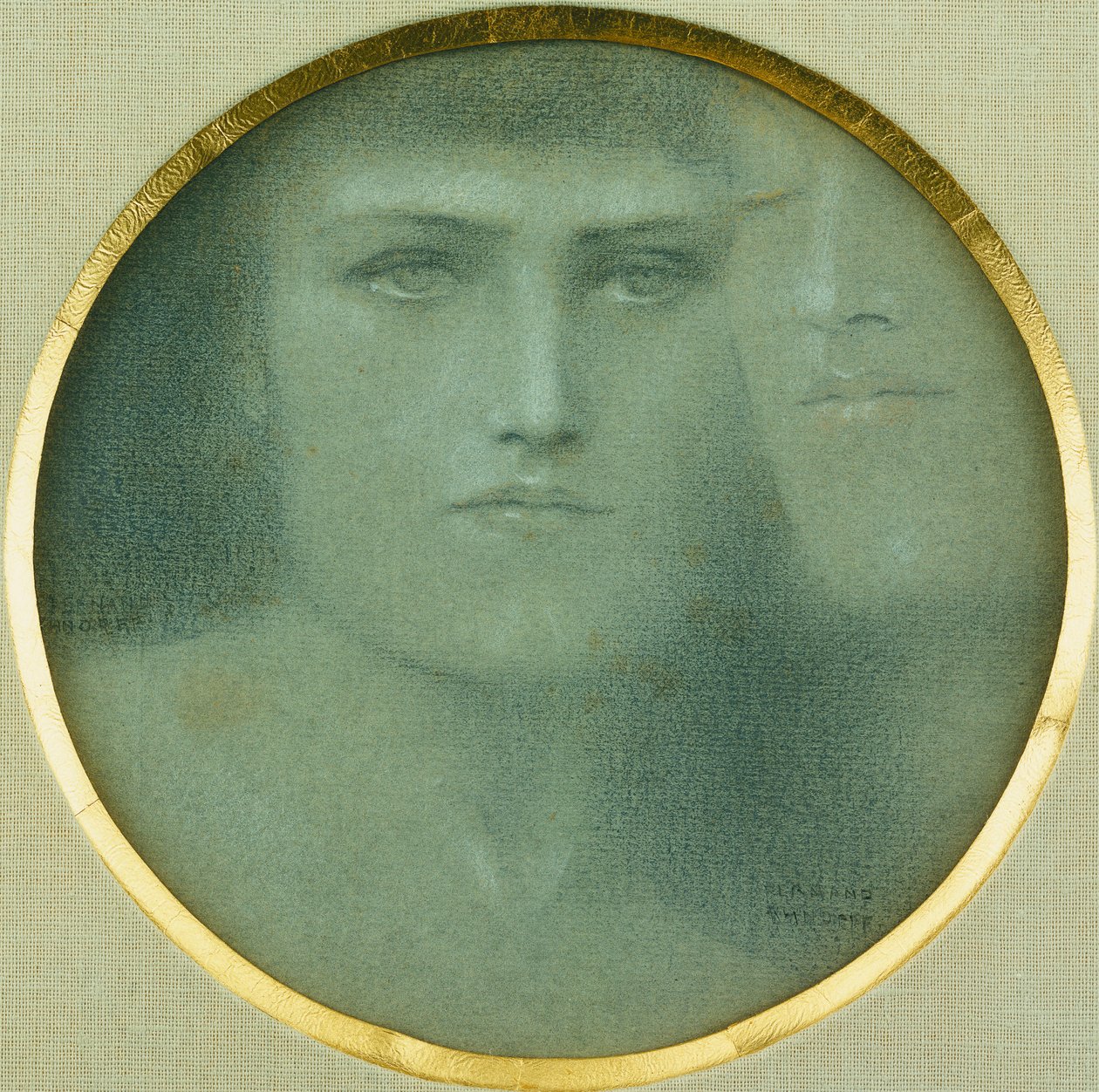 pohlazení, od Fernand Khnopff