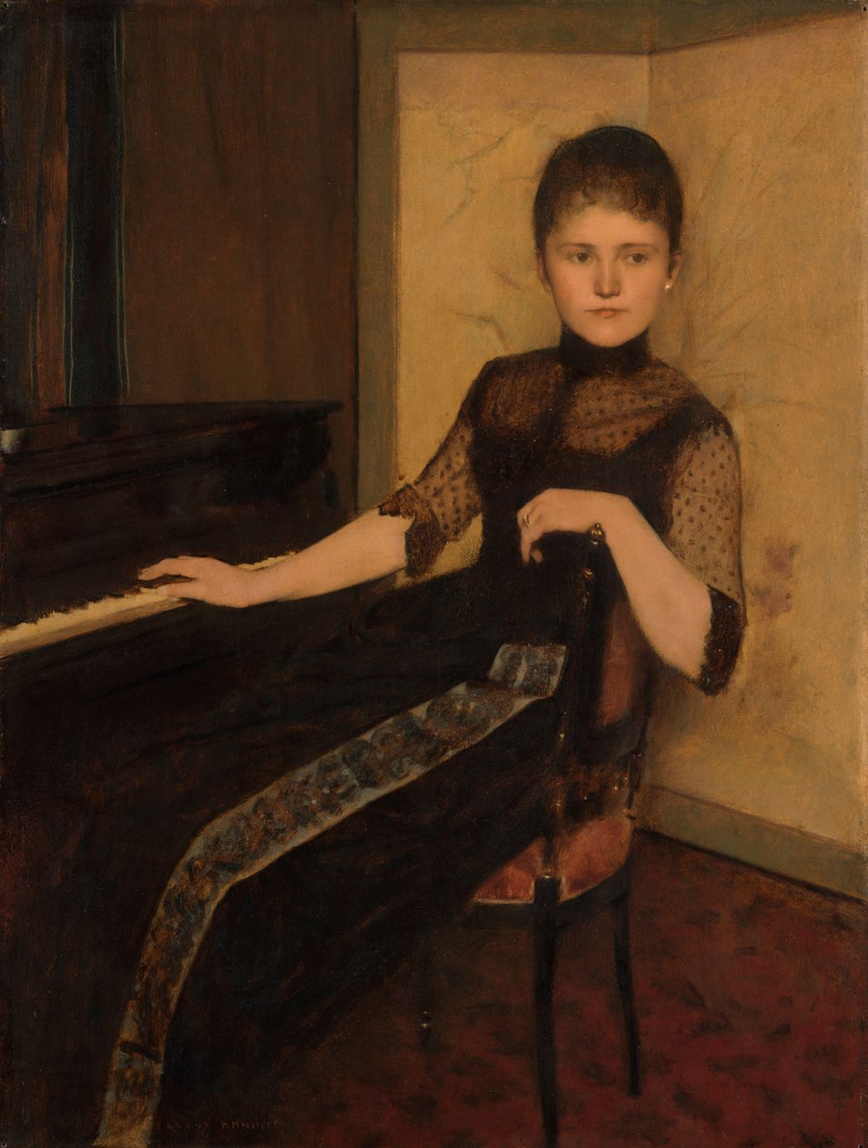 Portrét Lady Maria Francisca Louisa Dommer van Poldersveldt Portrét Lady Maria Francisca Louisa Dommer van Poldersveldt (Ubbergen 1848 - 1925 