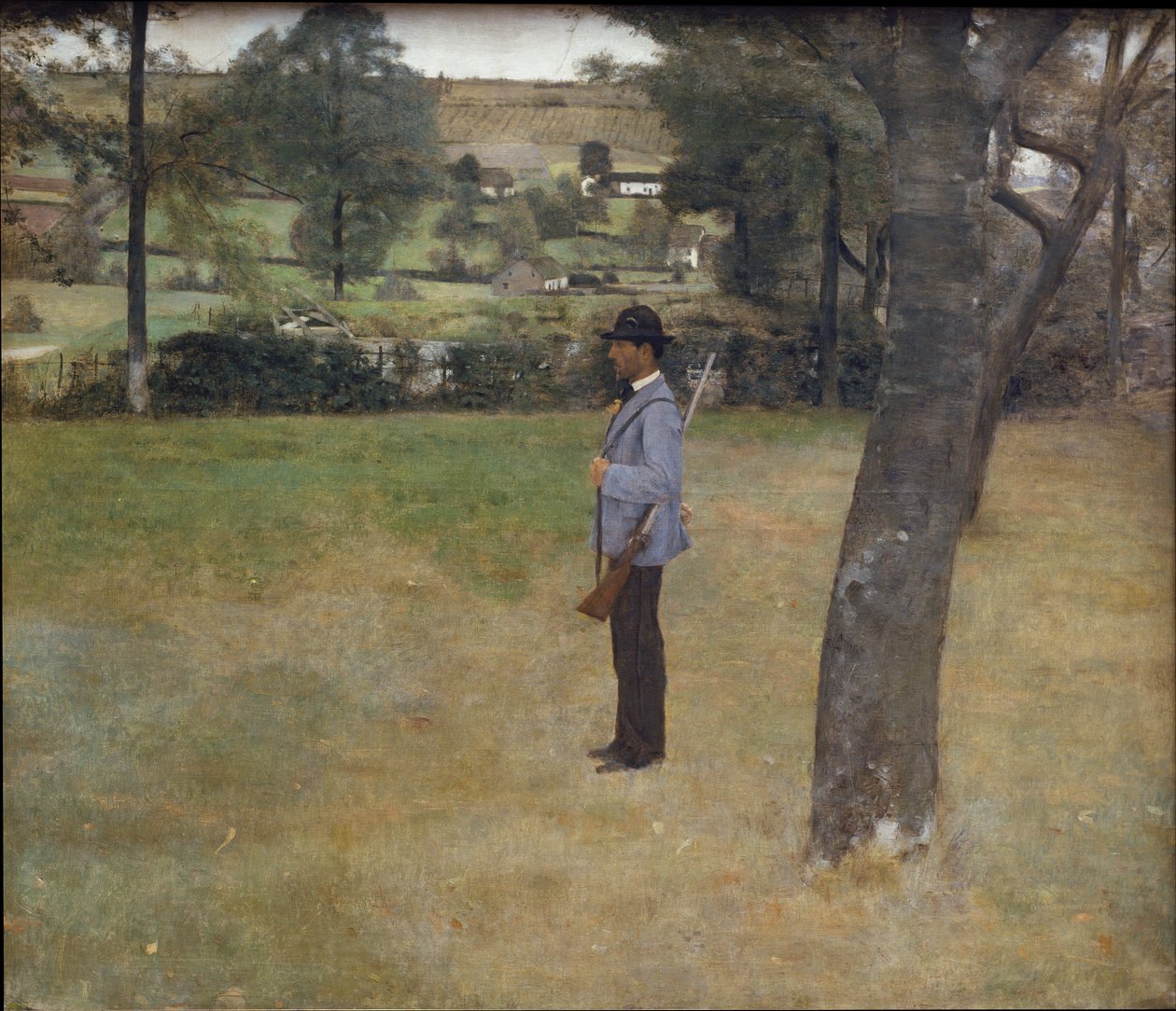 Lesní strážce od Fernand Khnopff