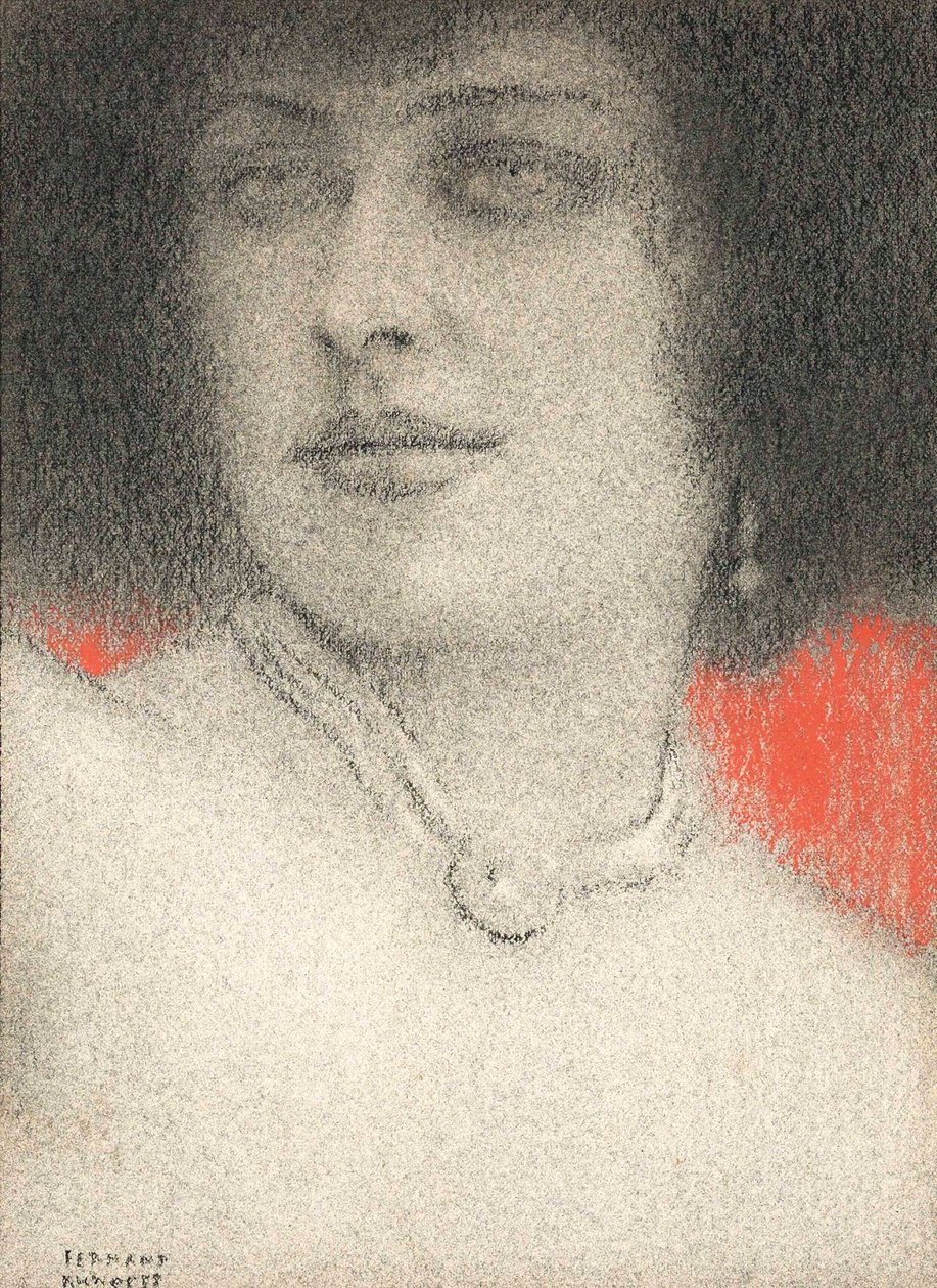 Studie ženy, kolem roku 1914 od Fernand Khnopff
