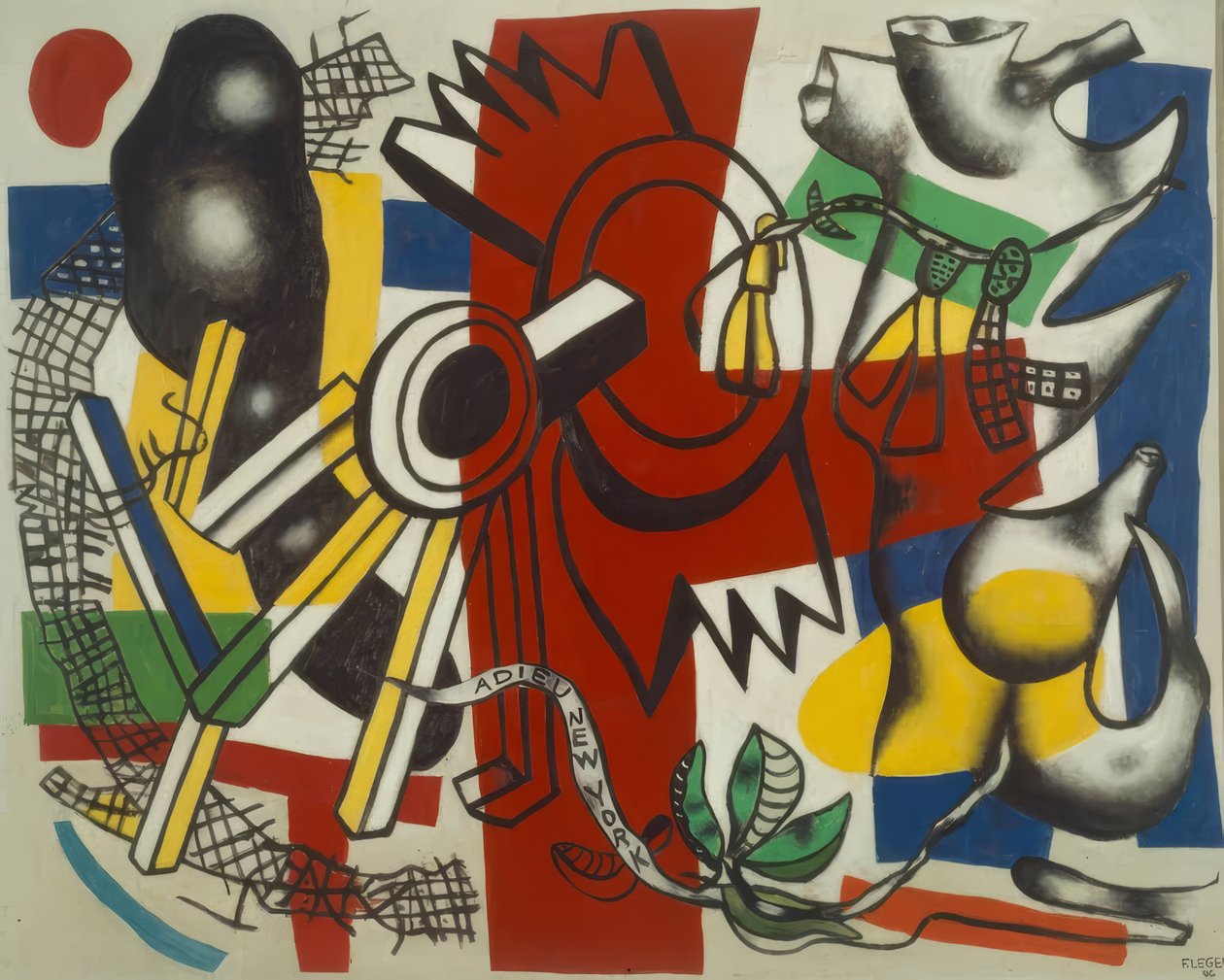 Sbohem, New Yorku od Fernand Leger