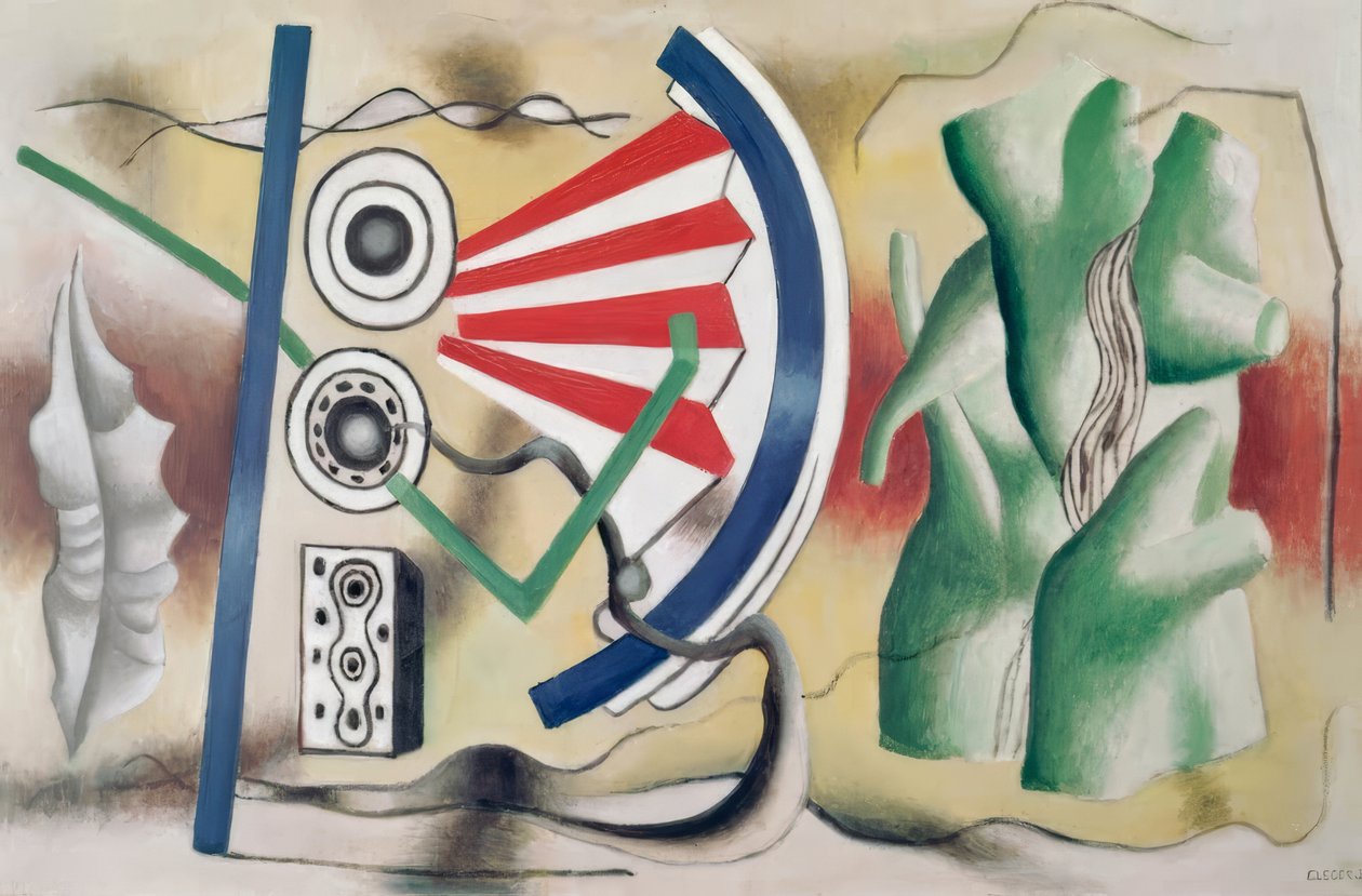 Zelený strom od Fernand Leger