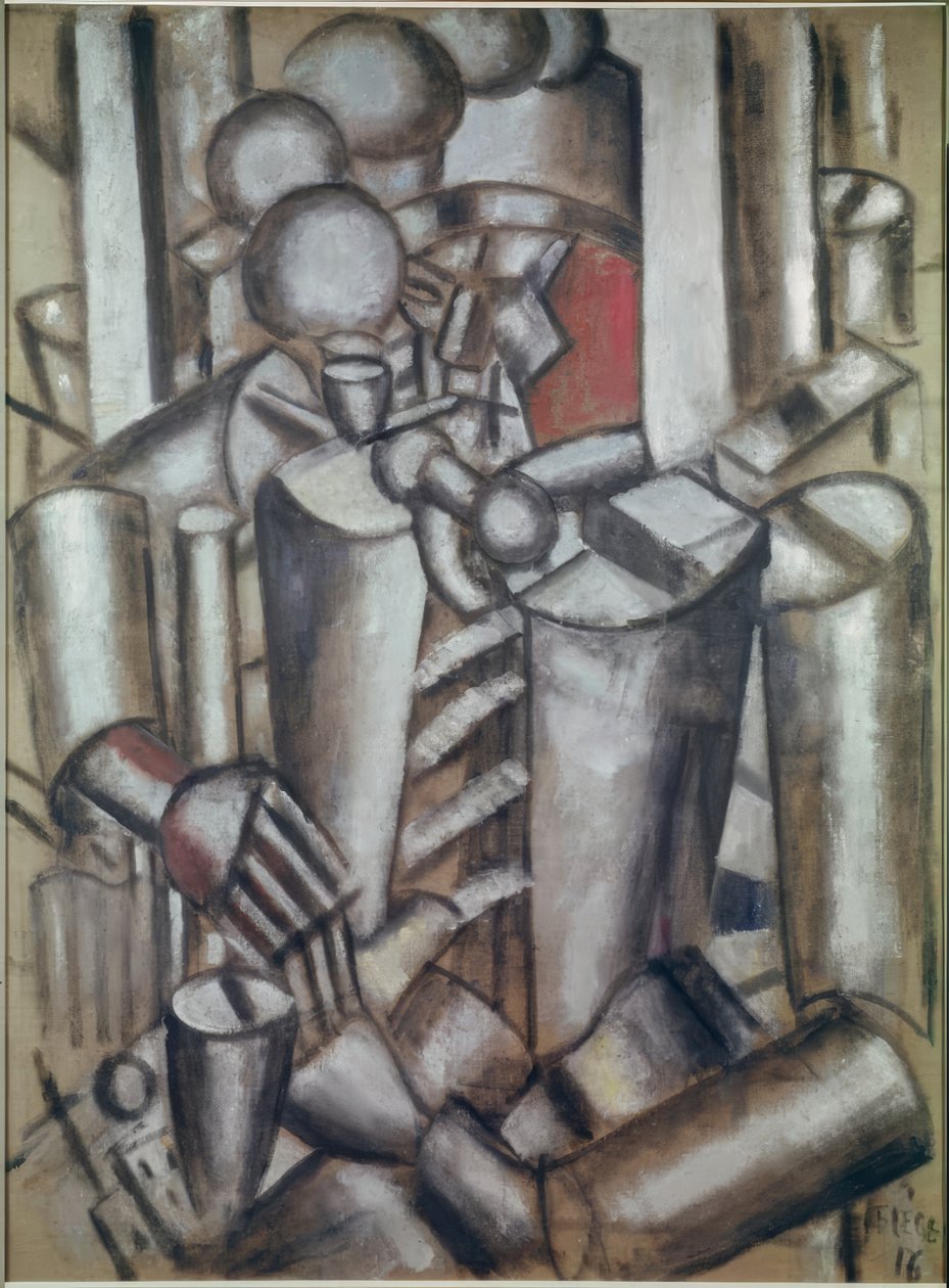 Kouřící voják od Fernand Leger
