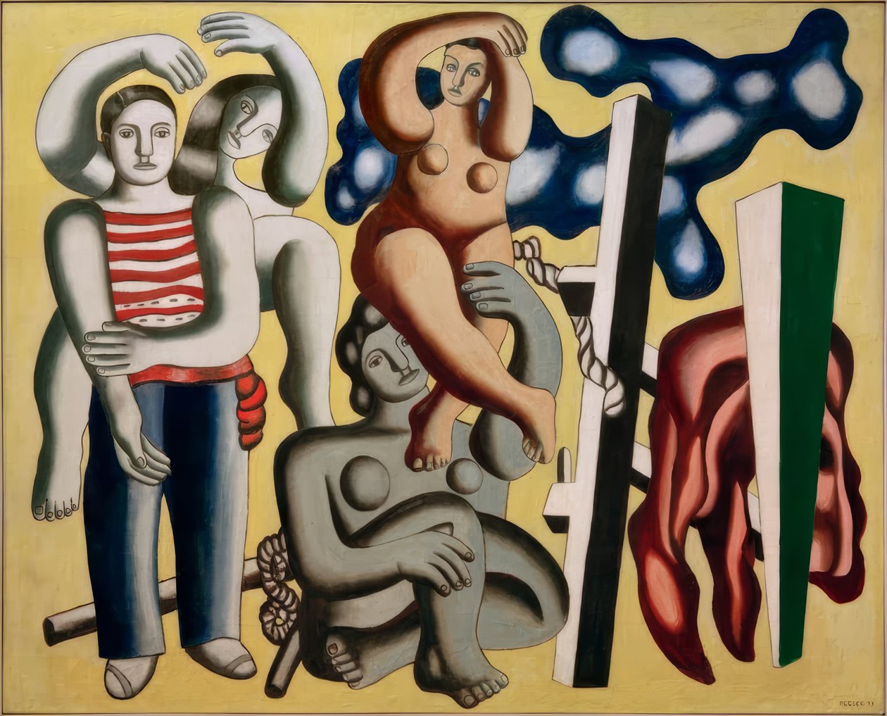 Papoušci od Fernand Leger