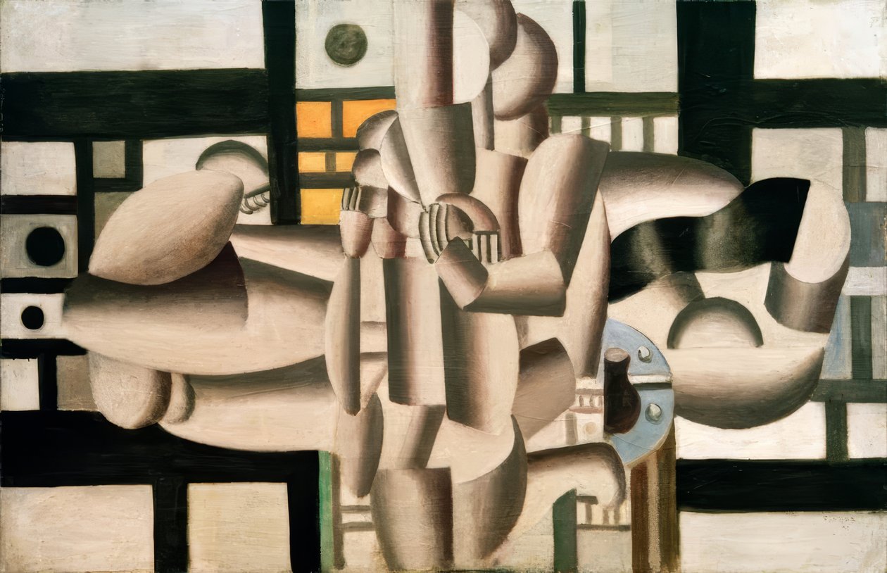 Tři ženy a zátiší od Fernand Leger